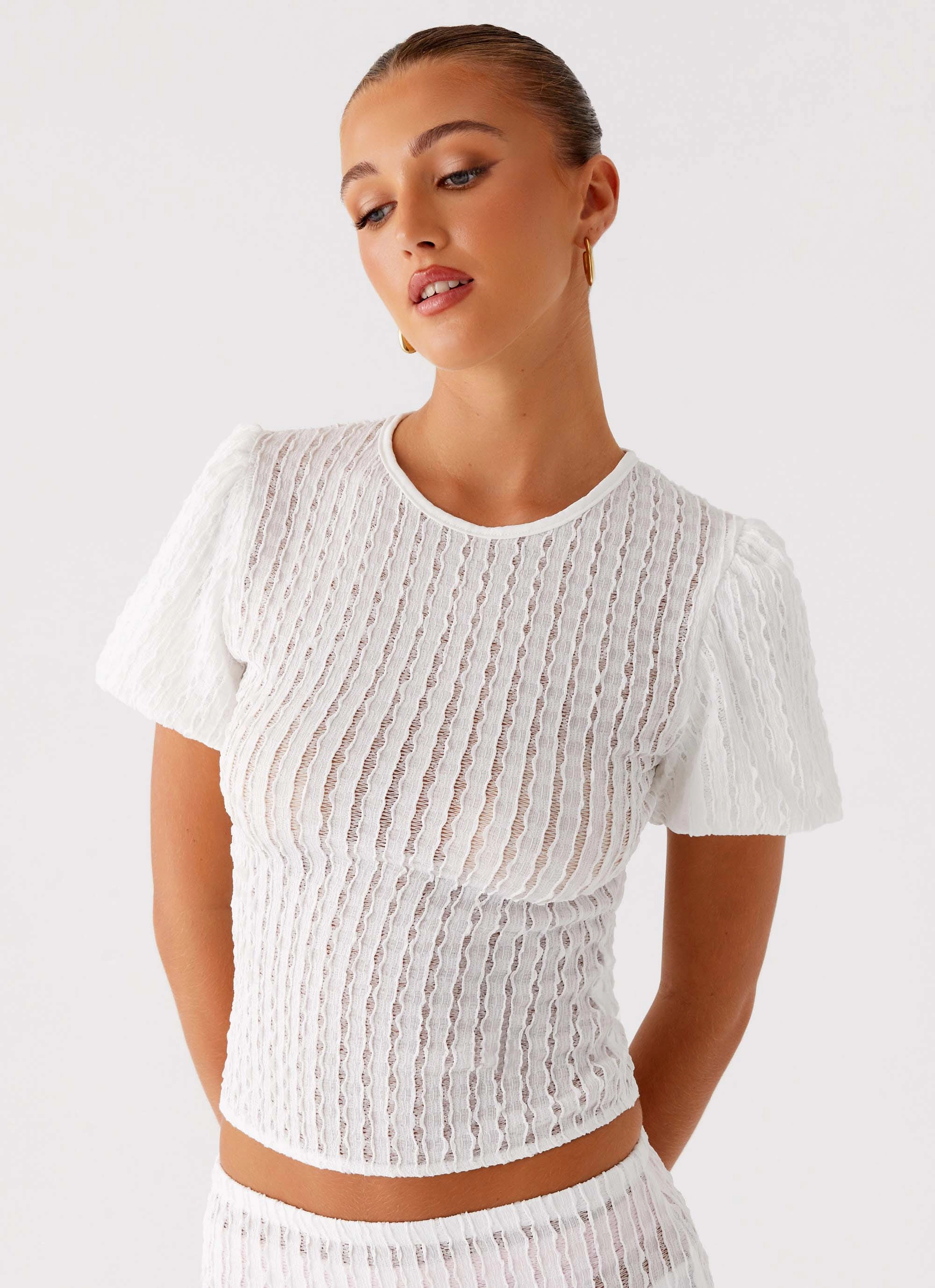 Katta Top - Ivory Fashion Fusion Cool Touch
