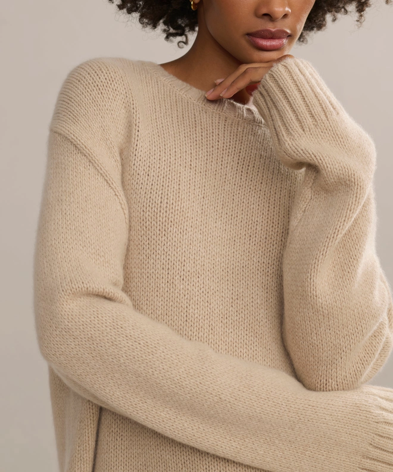Smart Look Cashmere Amelia Crewneck