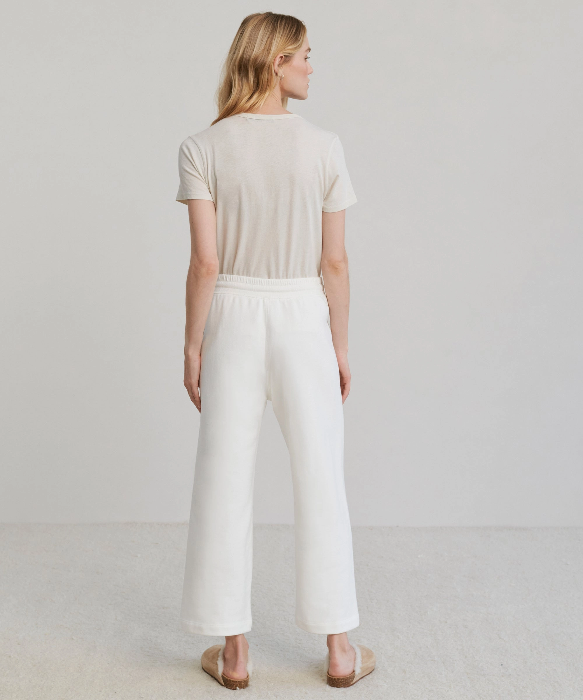 Marina Sweatpant Architectural Tailoring MoistureWicking Material