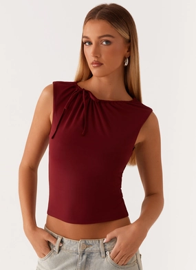 Hypoallergenic fabric Darlee Tank Top - Mulberry