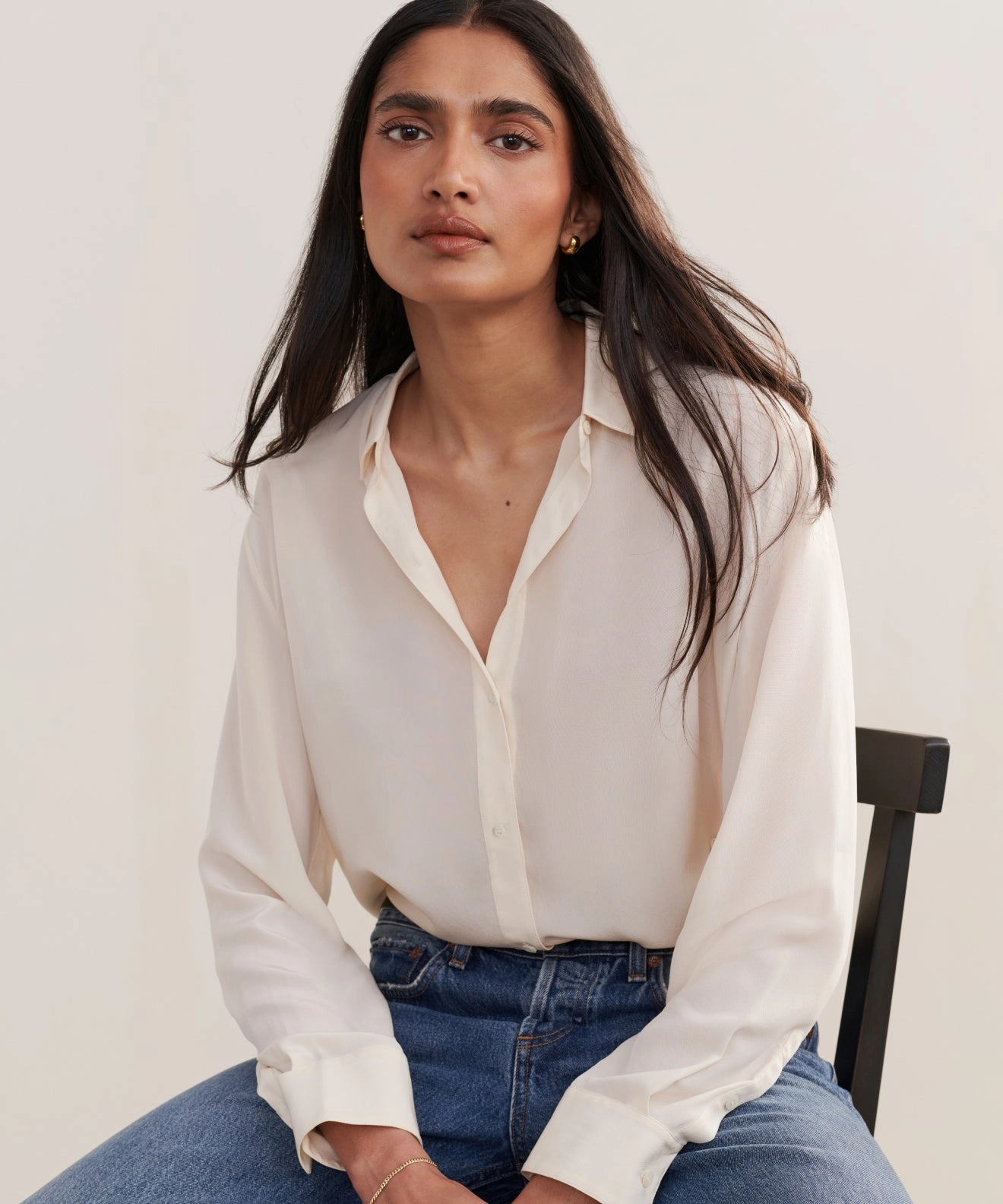 Silk Violette Shirt SoftKnit