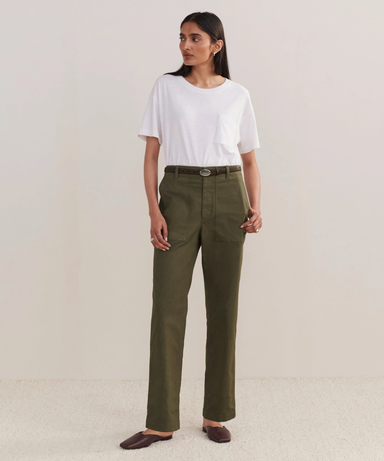 Trendy Cut Relaxed Army Pant