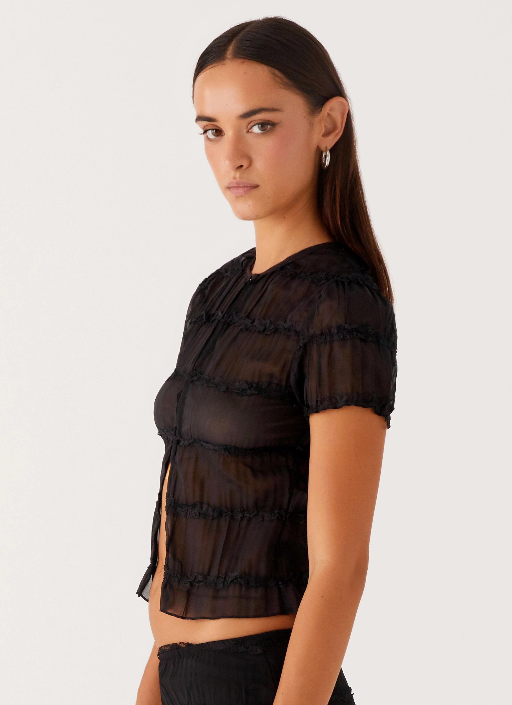 Daydreaming Top - Black BreathableMesh