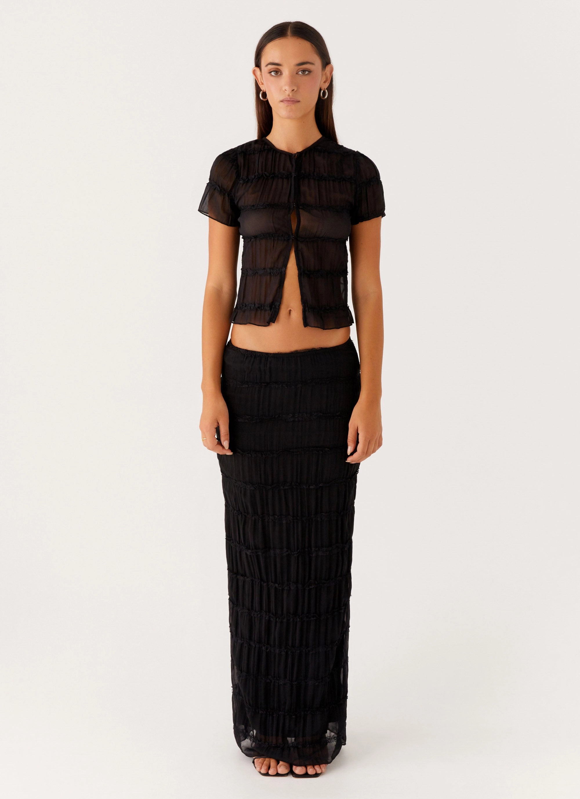 Daydreaming Top - Black Wicking Inner Lining EasyCare Material