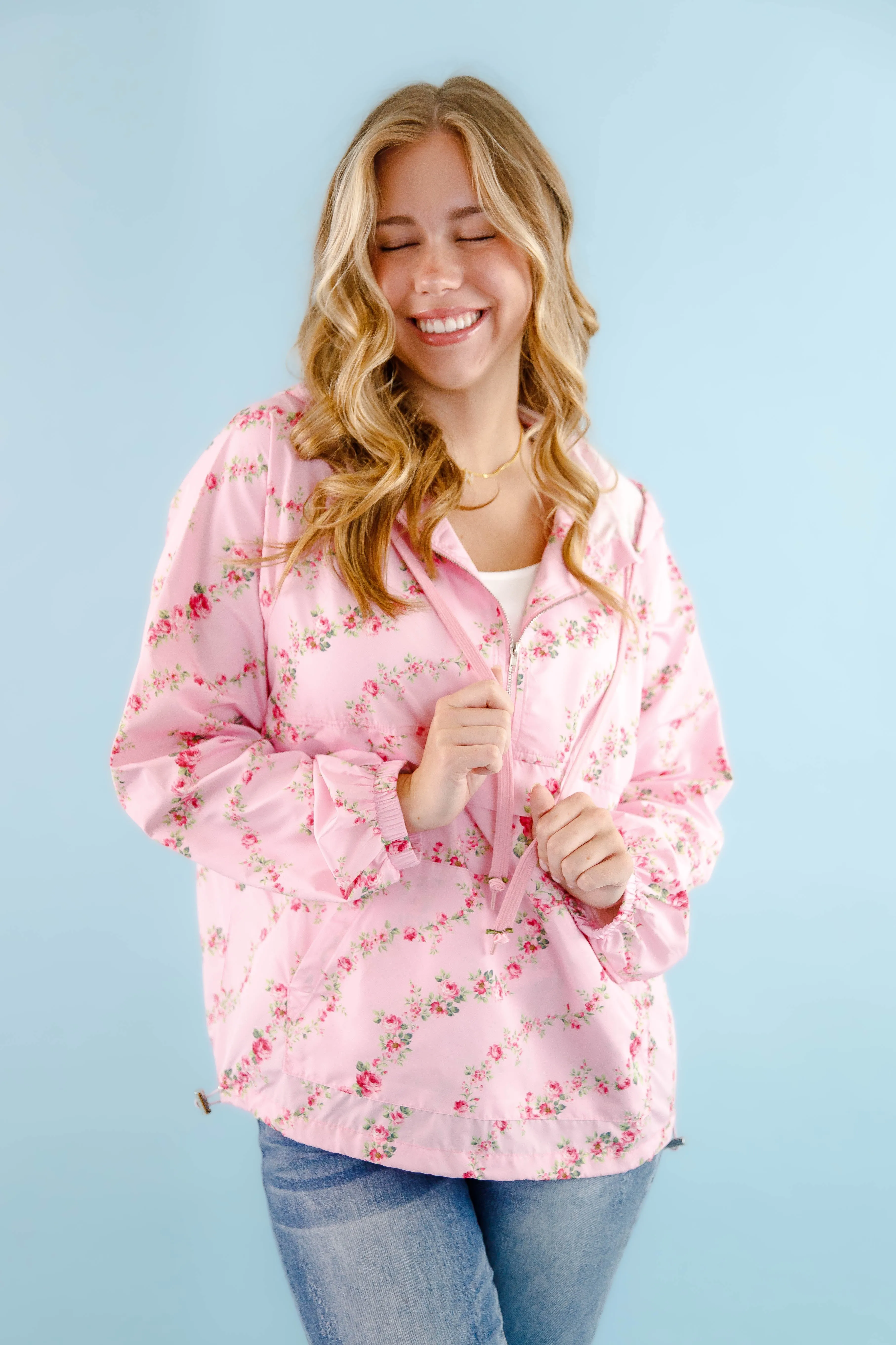 RESTOCK: Feel It Coming Windbreaker Pullover ZeroWasteProduction