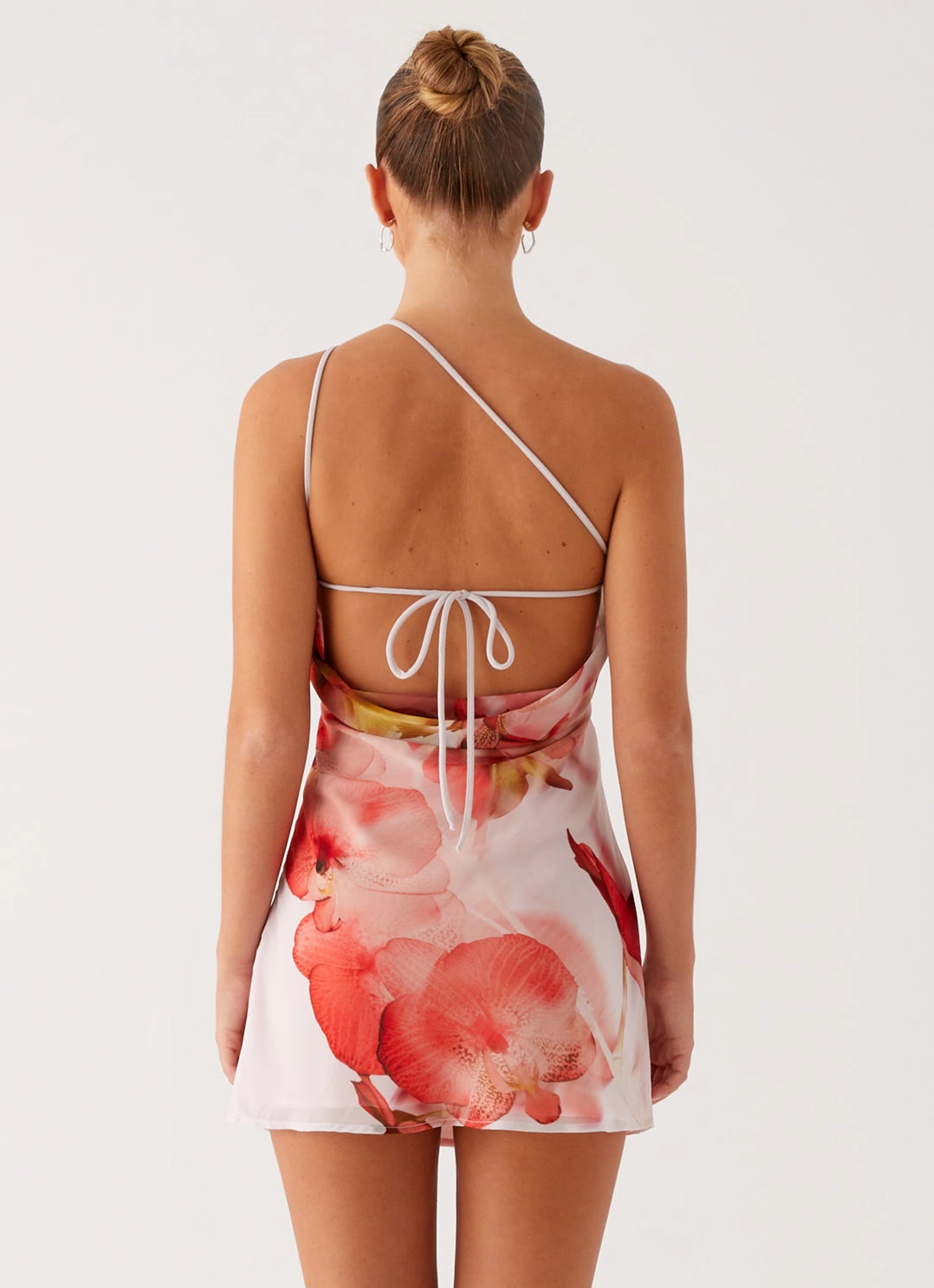 Natural Flow Kia Mini Dress - Peach Rose