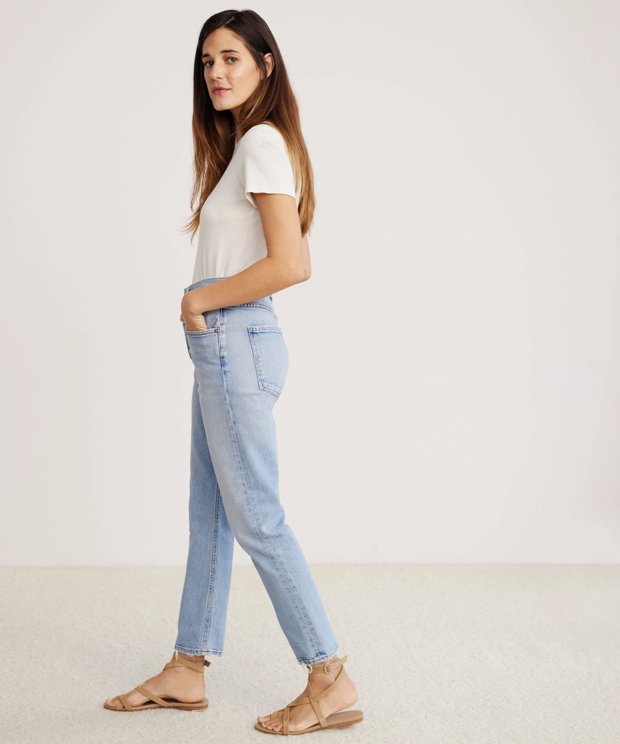 Riley Crop Jean Casual Performance