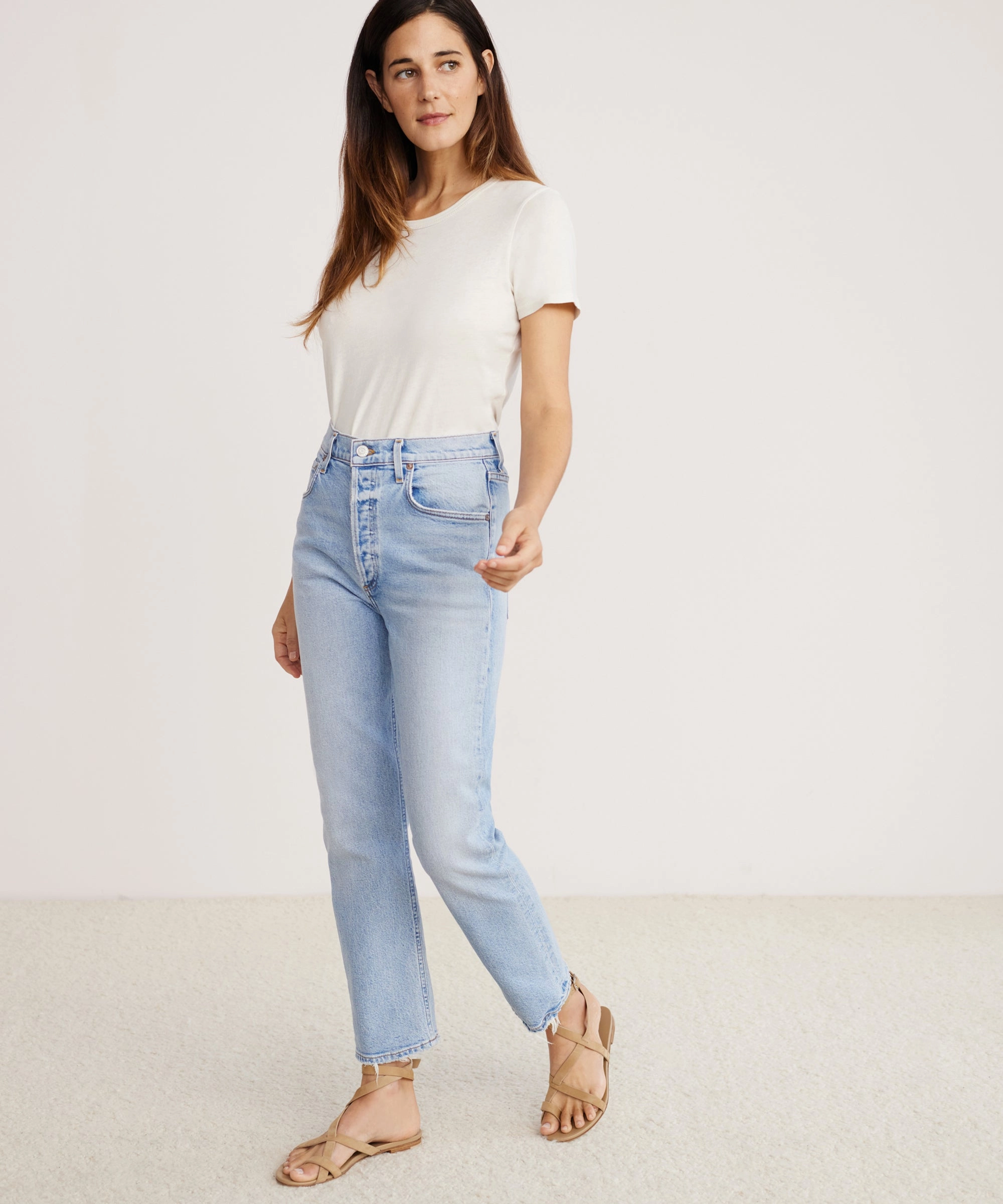 Riley Crop Jean sporty wear