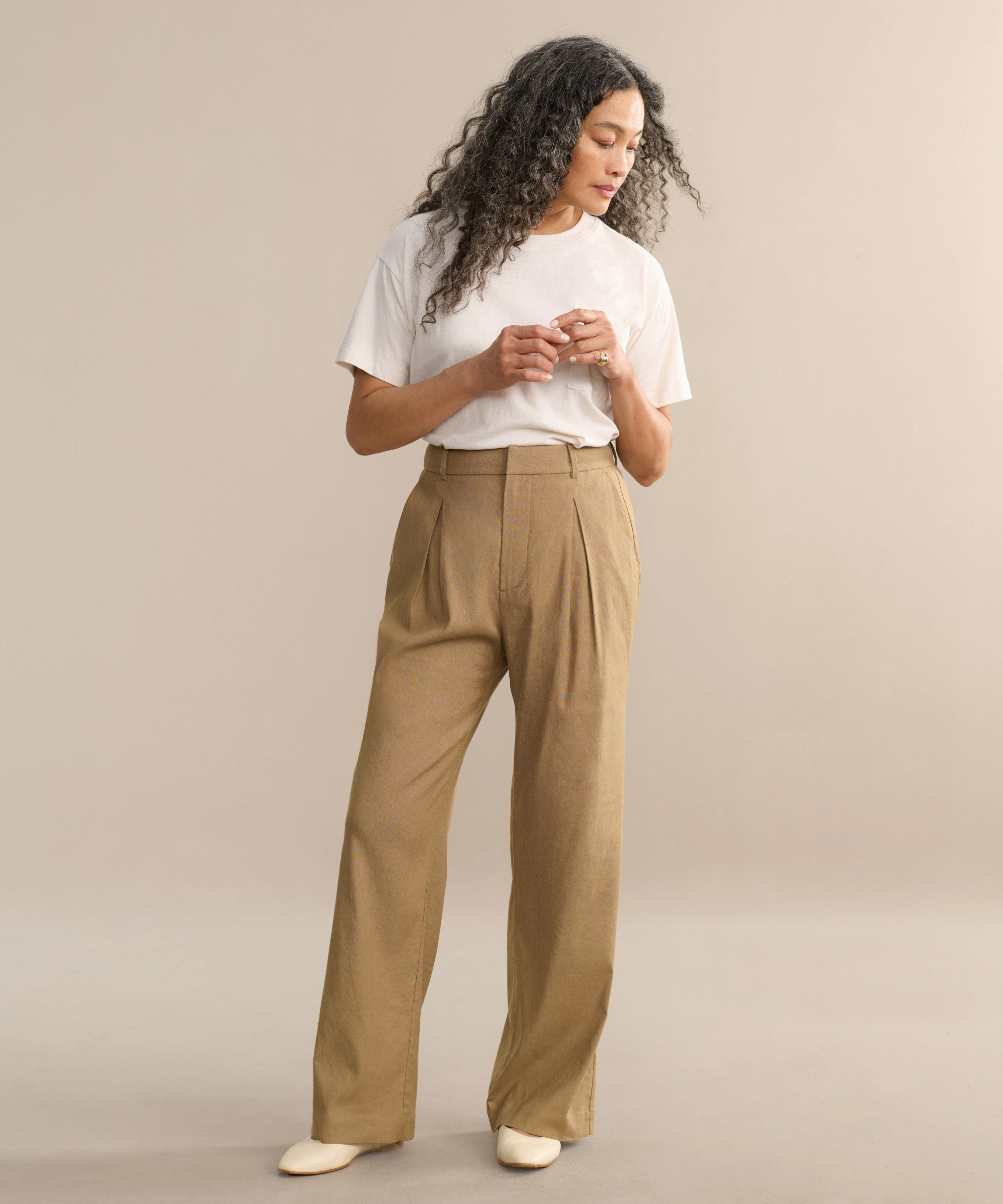 Riley Trouser Smooth Texture