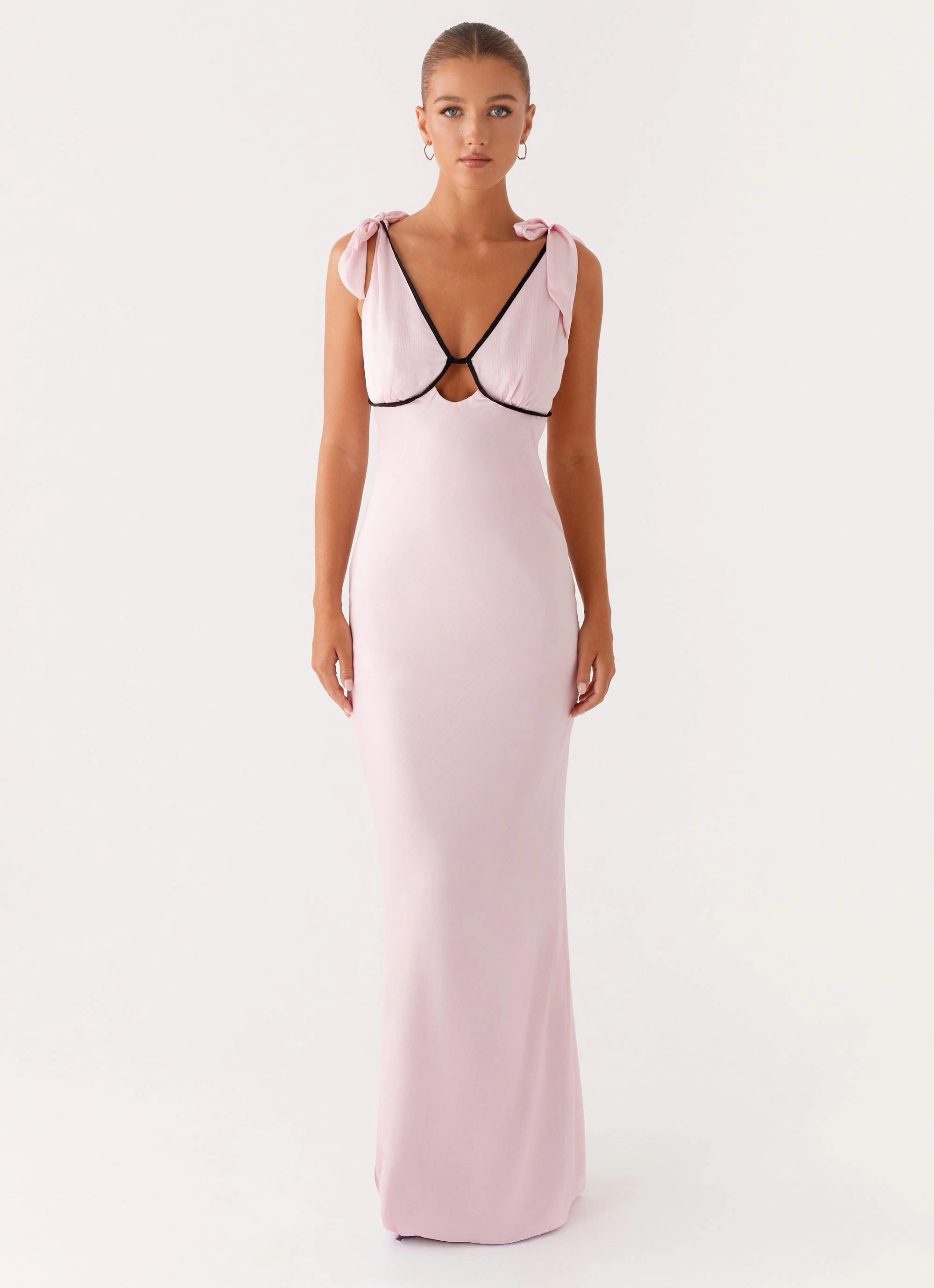 Empire-Waist Romeo Maxi Dress - Pink