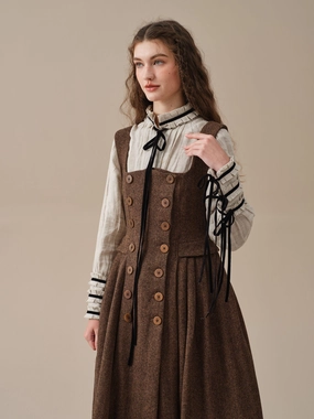 Transitional Style Sustainable Dye Process Ronan 19 |longsleeved linen shirt