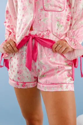 Movement Comfort Rose Garden Dreaming Pajama Shorts
