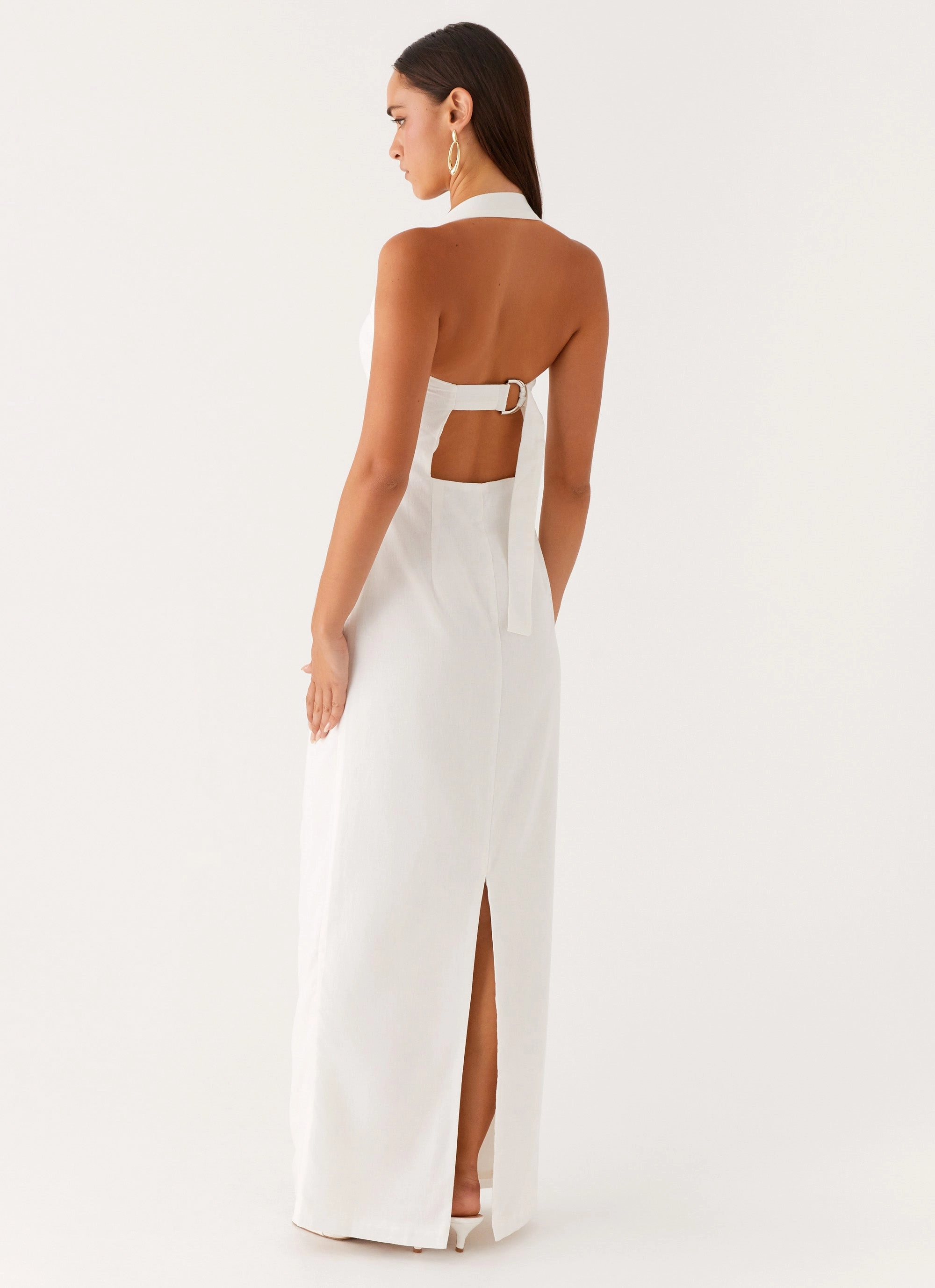 Rumour Has it Maxi Dress - White Light Blend Daily Style