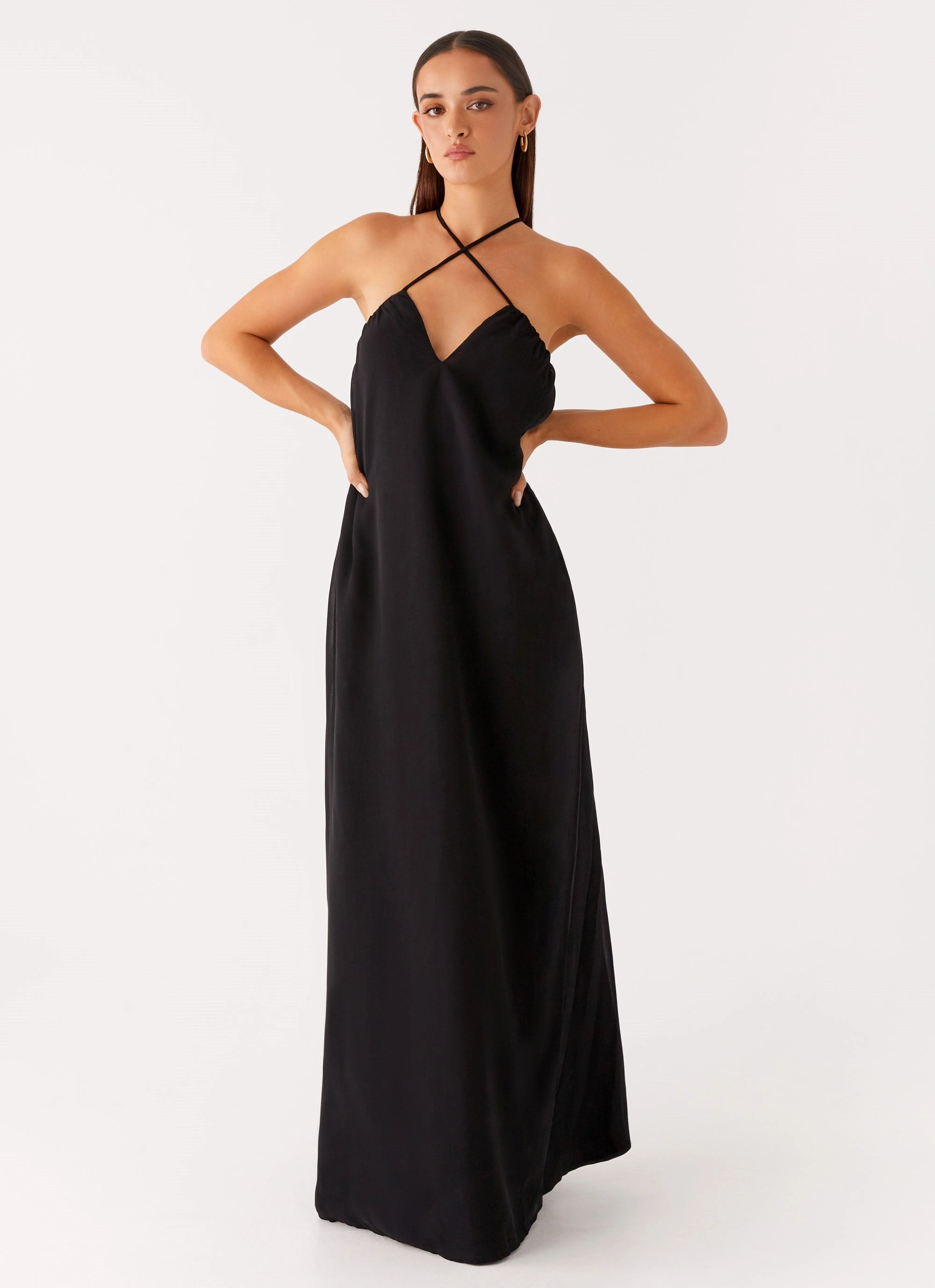 Saba Maxi Dress - Black Mood Casual