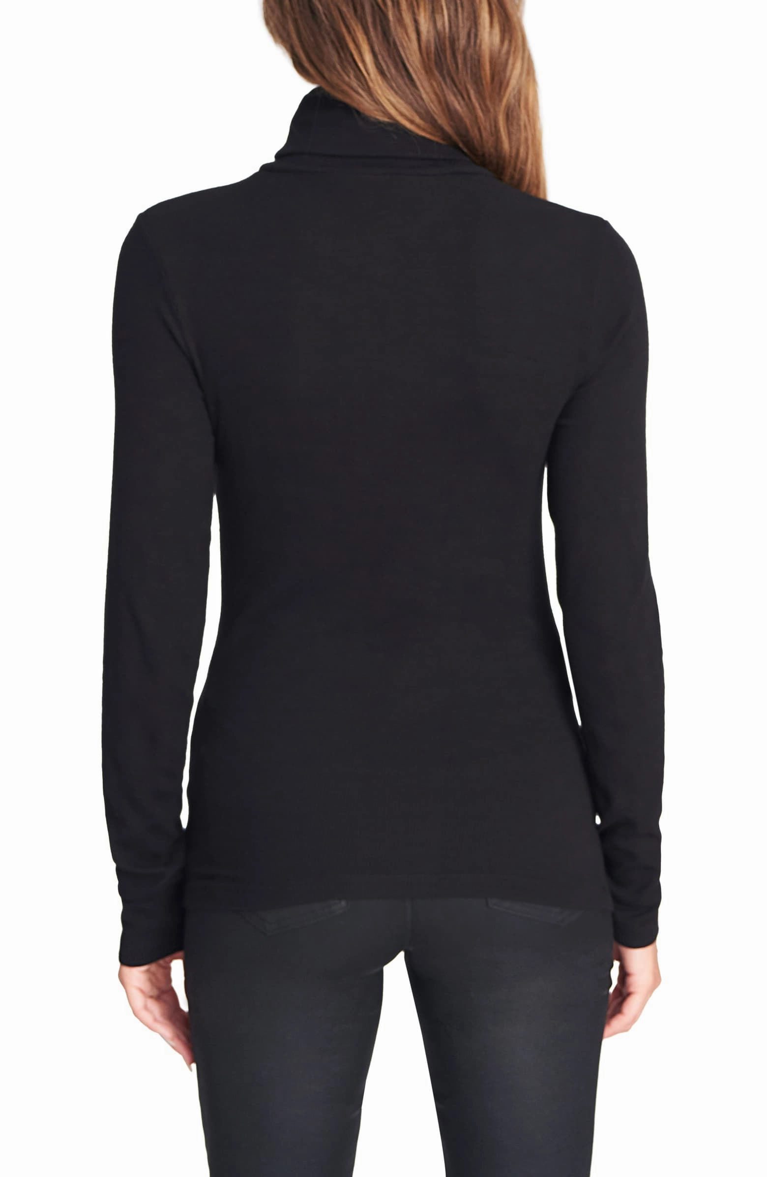 Sanctuary Essentials Turtleneck ContrastPlacket LightweightMaterial