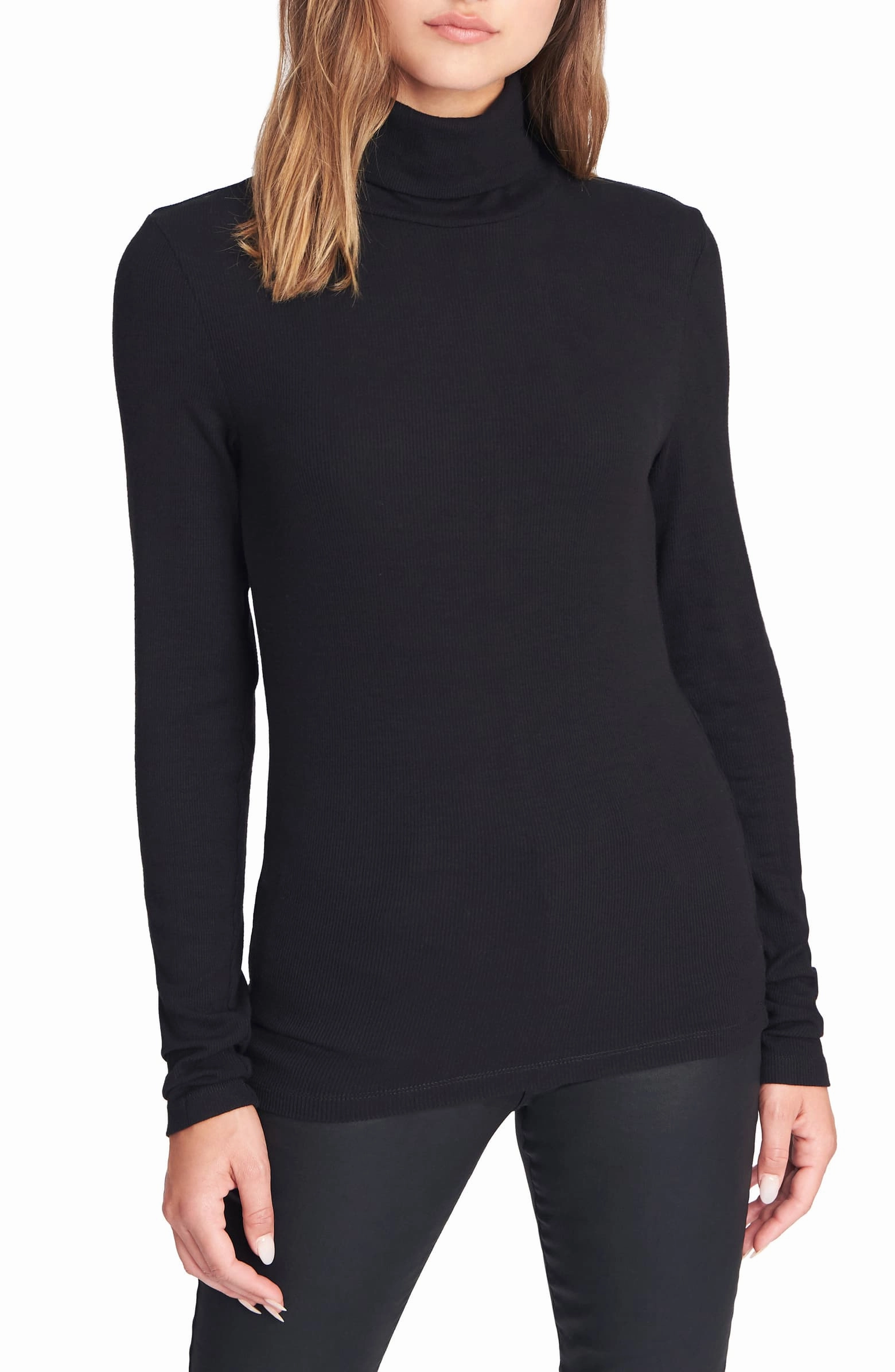 Wrinkle Free Weave Sanctuary Essentials Turtleneck