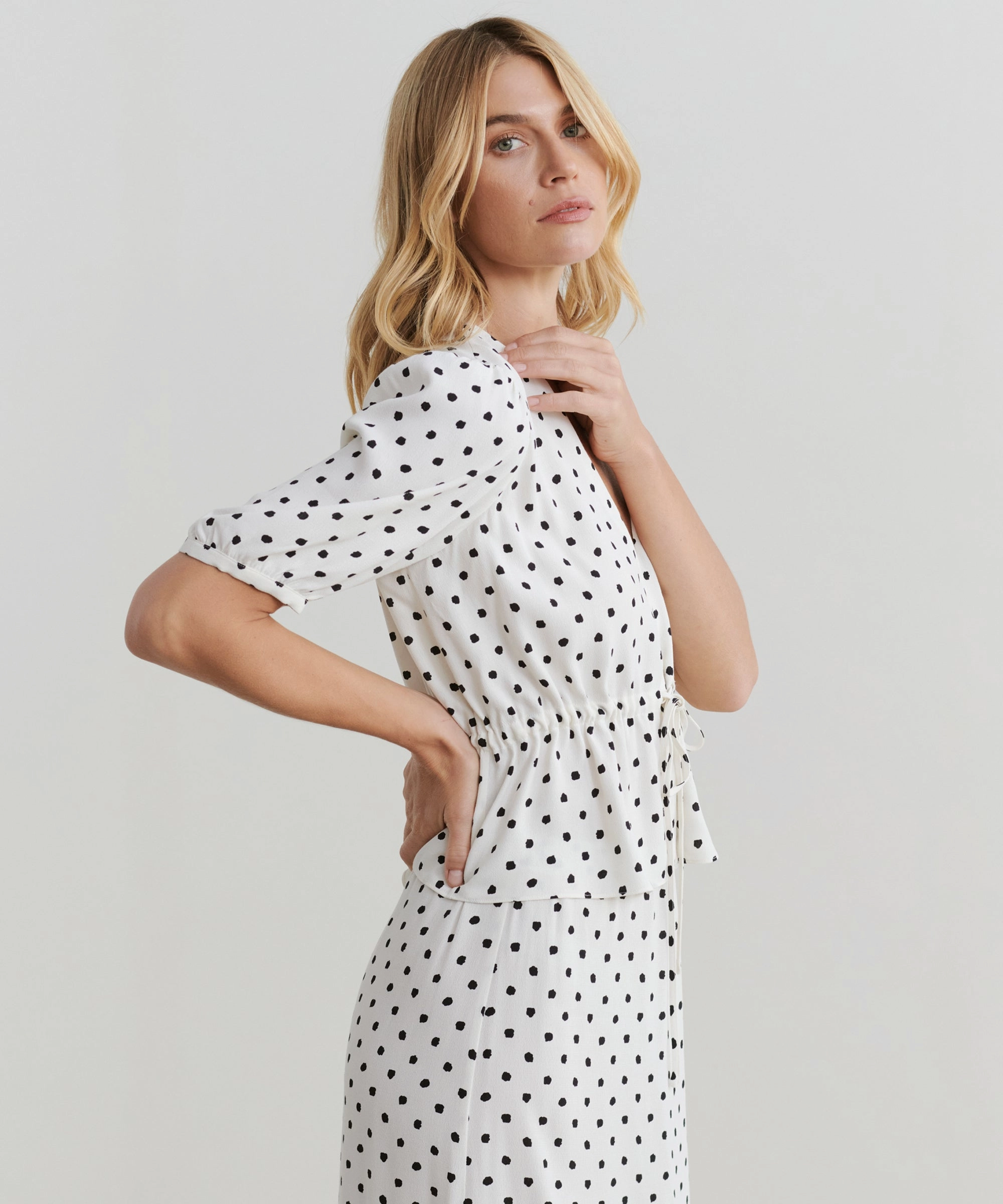 Sawyer Blouse Compression Fit Engineering