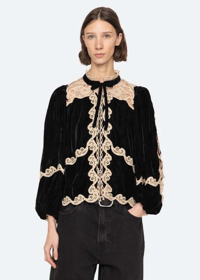 Sea NY Medina Top Retro Style