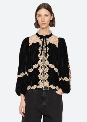 DoubleStitched Sea NY Medina Top