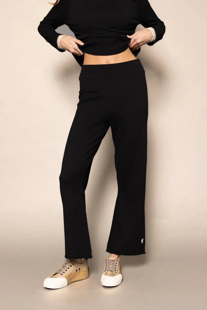 Slim Stretch Fit Lisa Todd Love Front Pant Black
