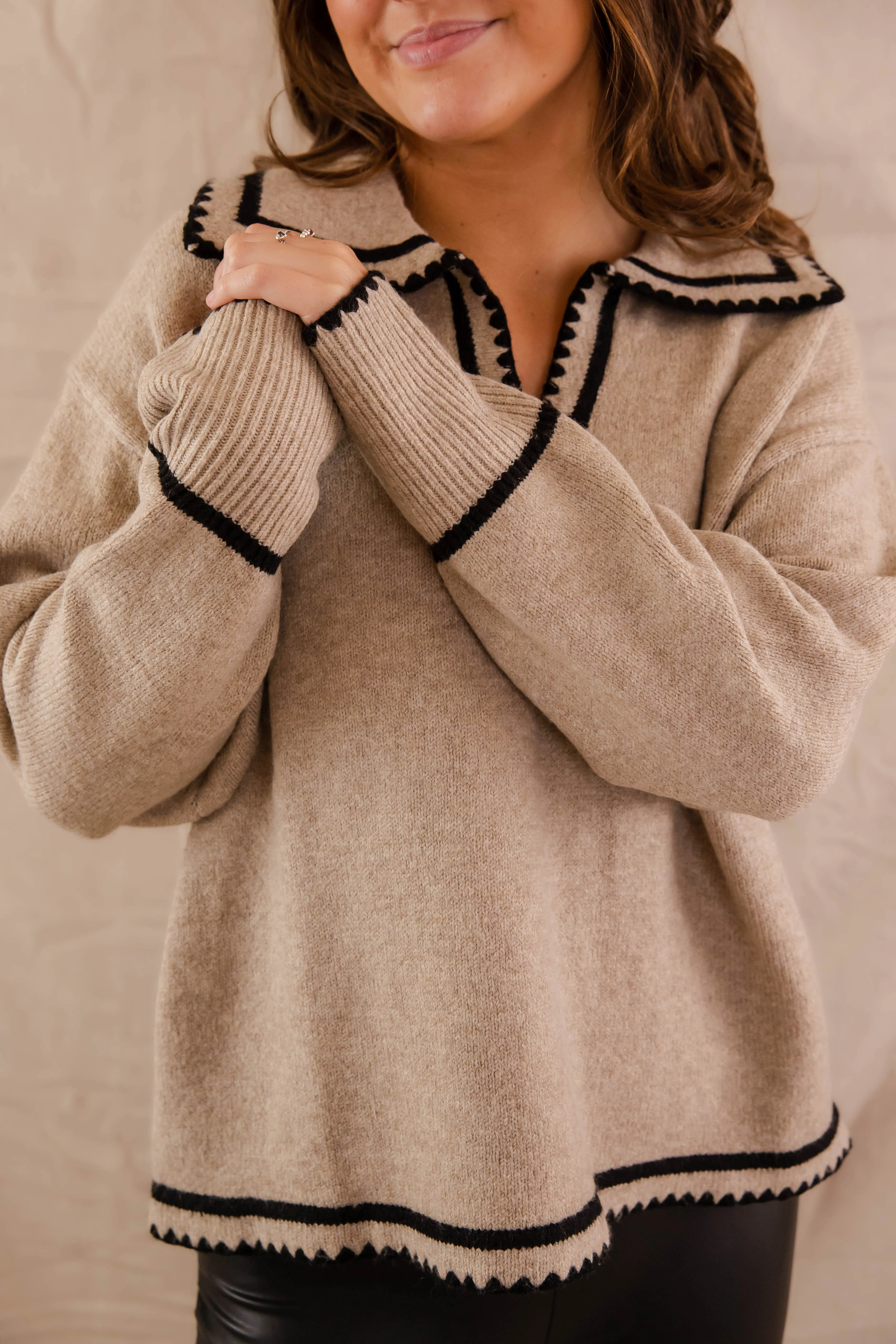 Warm Touch Reserved For Me Sweater