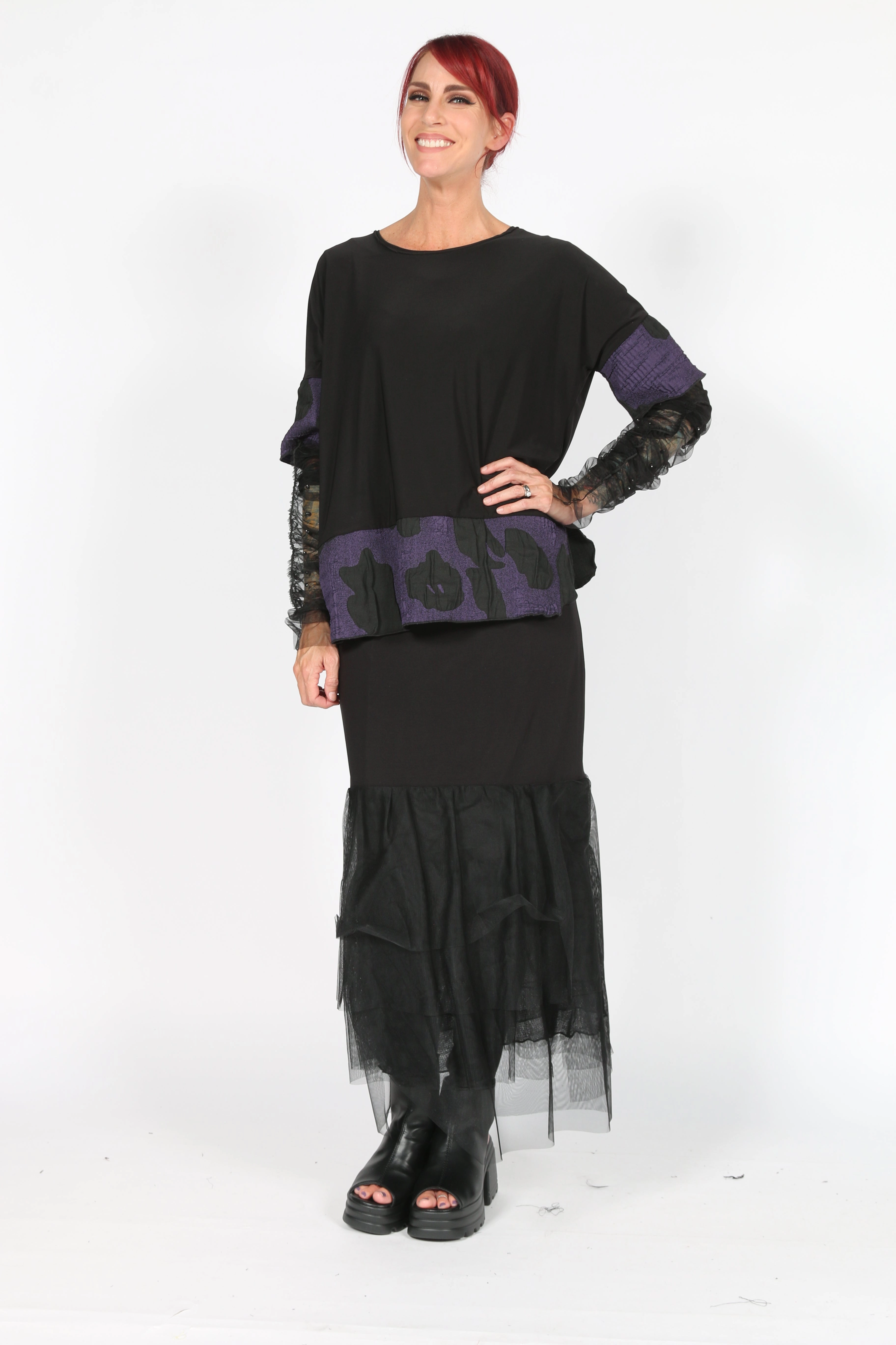 UV Protective Layer Reinforced Hem TEE TOP