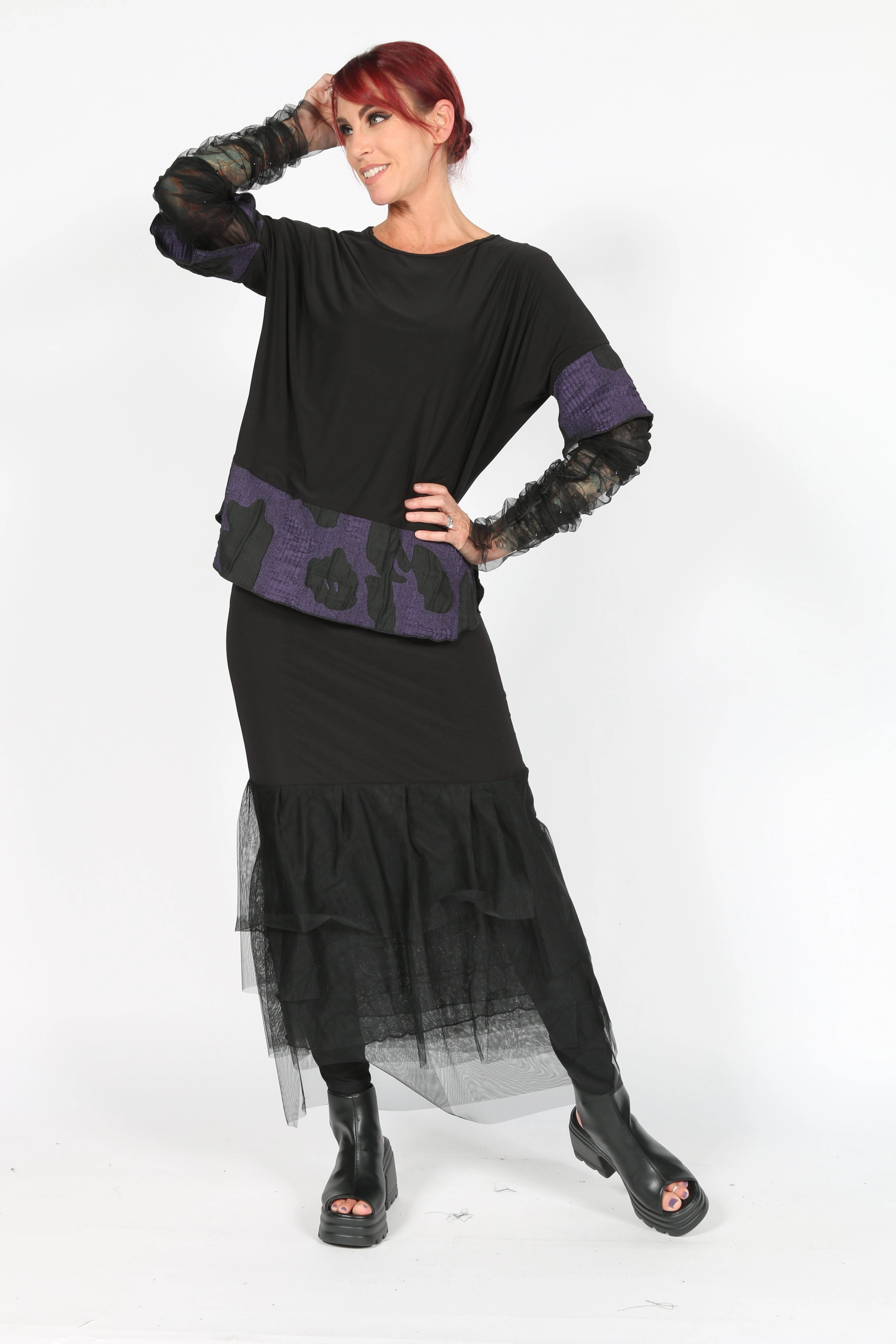 TEE TOP ZipClosure ReflectiveAccents