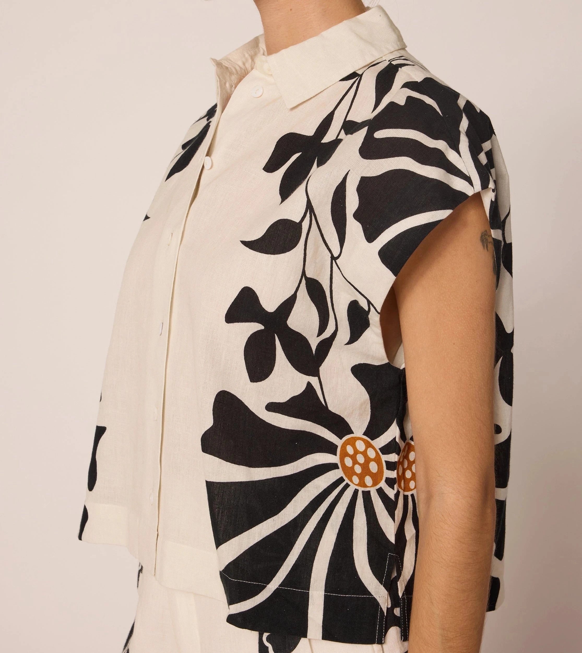 Selene Blouse | Atropa NoRoll Hem Technology Built In Filter Layer