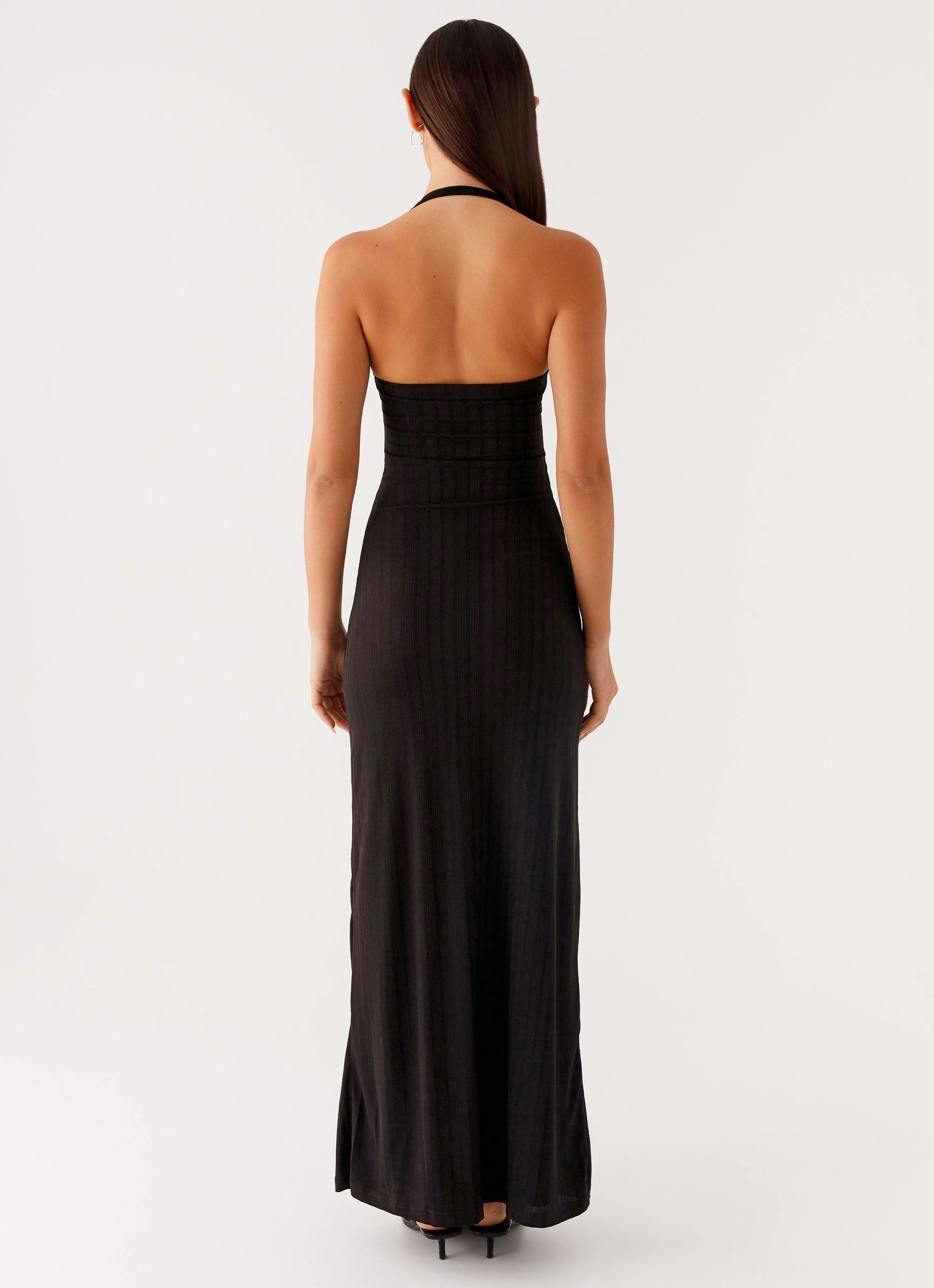 Flow Line Selene Maxi Dress - Black