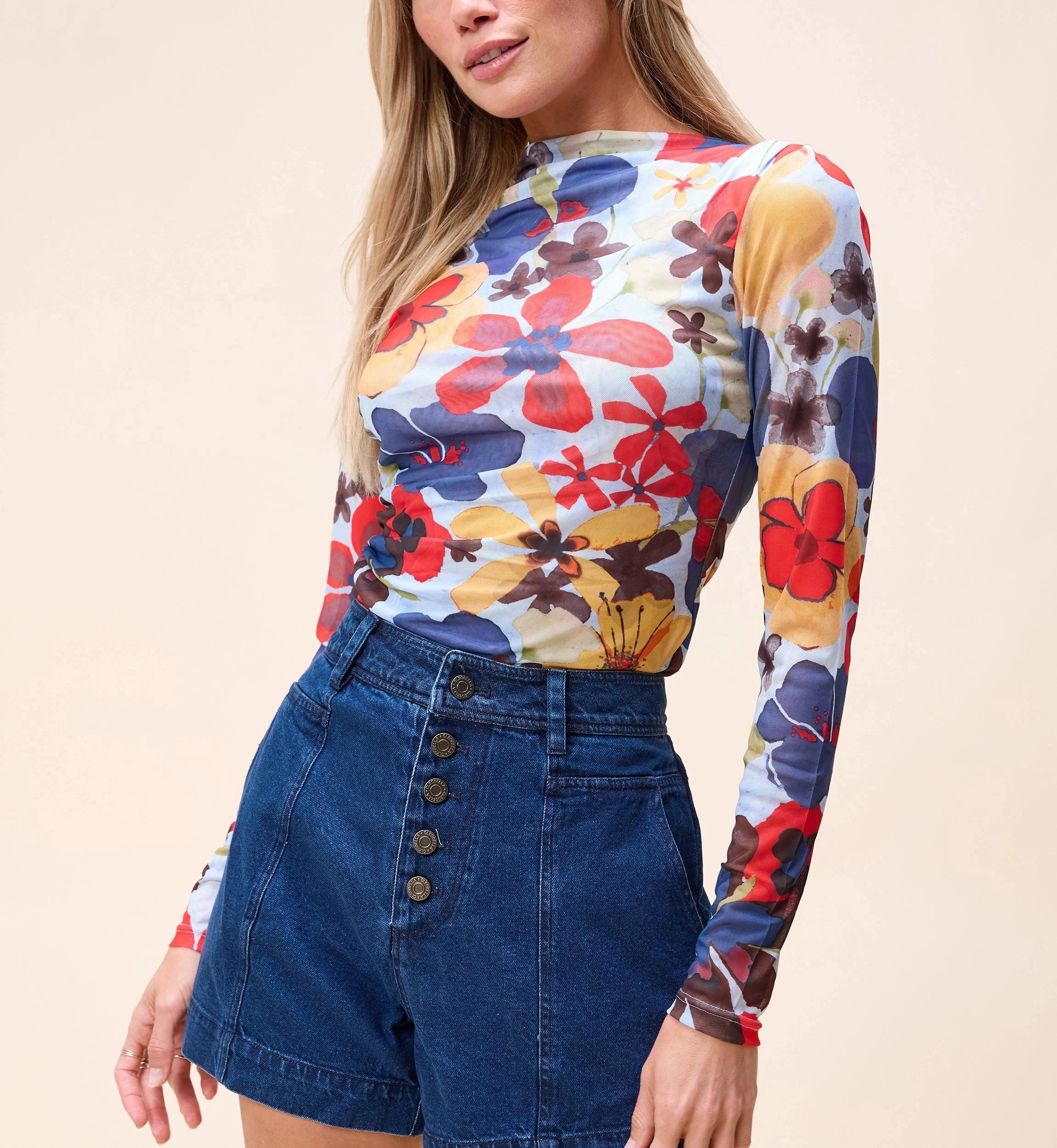 ZipClosure Remy Top | Foraged Violets Heather