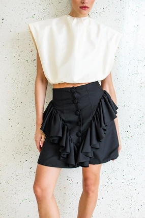 Andalouse Mini Skirt Sleek Layer Fit