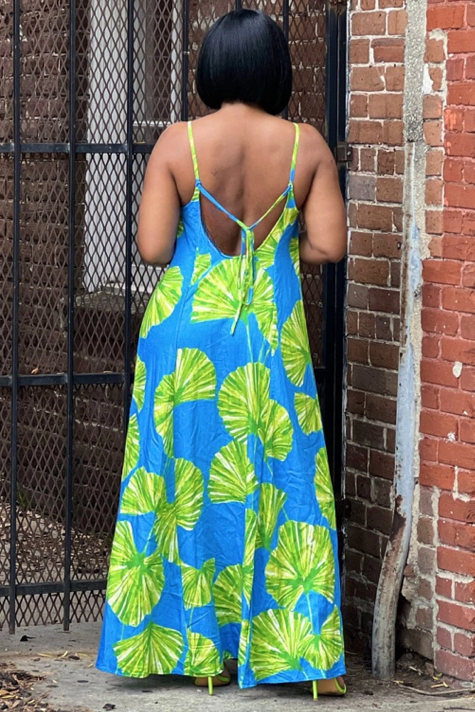 Shawanna Island Glow Maxi Dress Sharp Fit