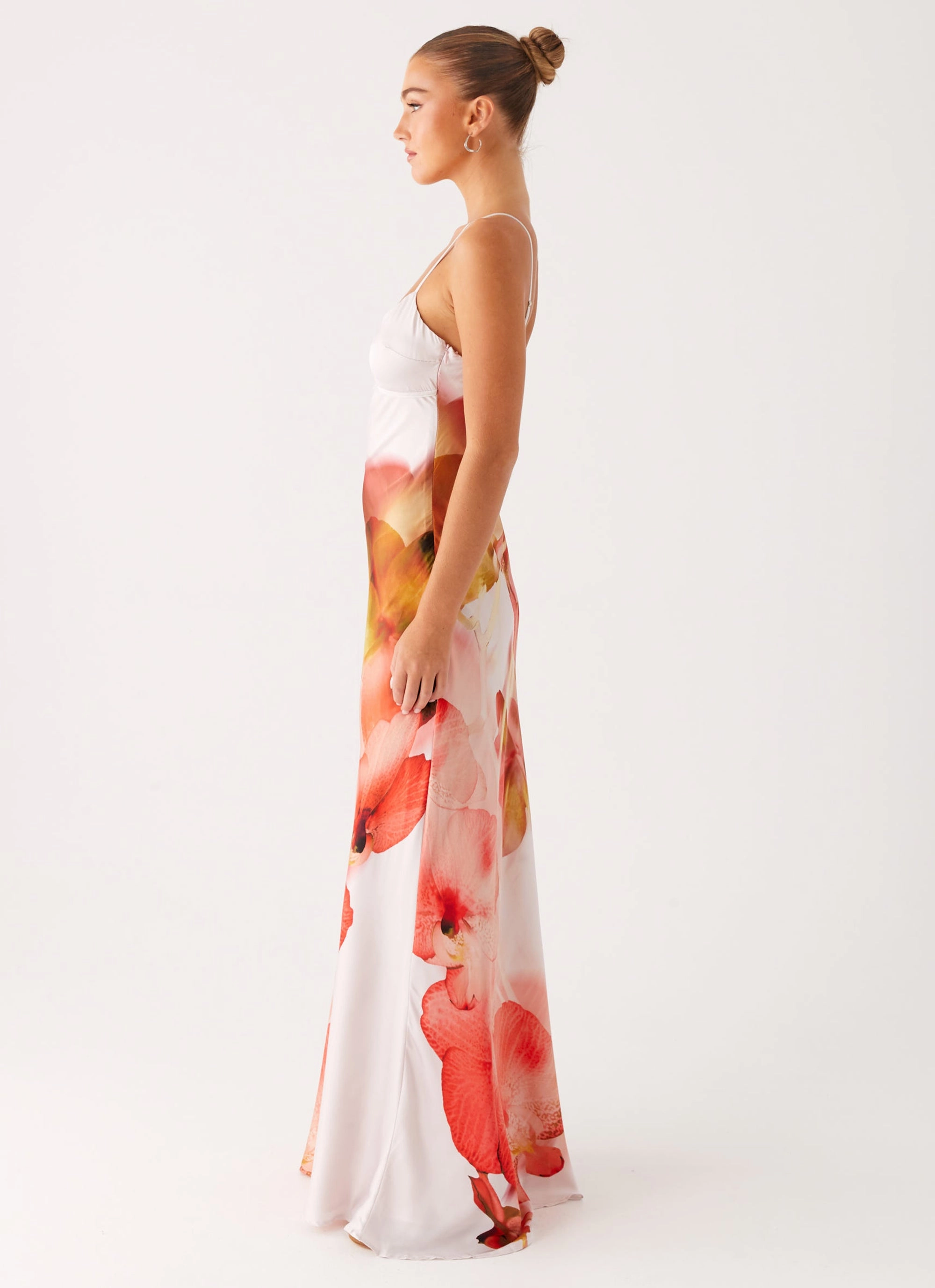 Art Spirit Pacha Maxi Dress - Peach Rose