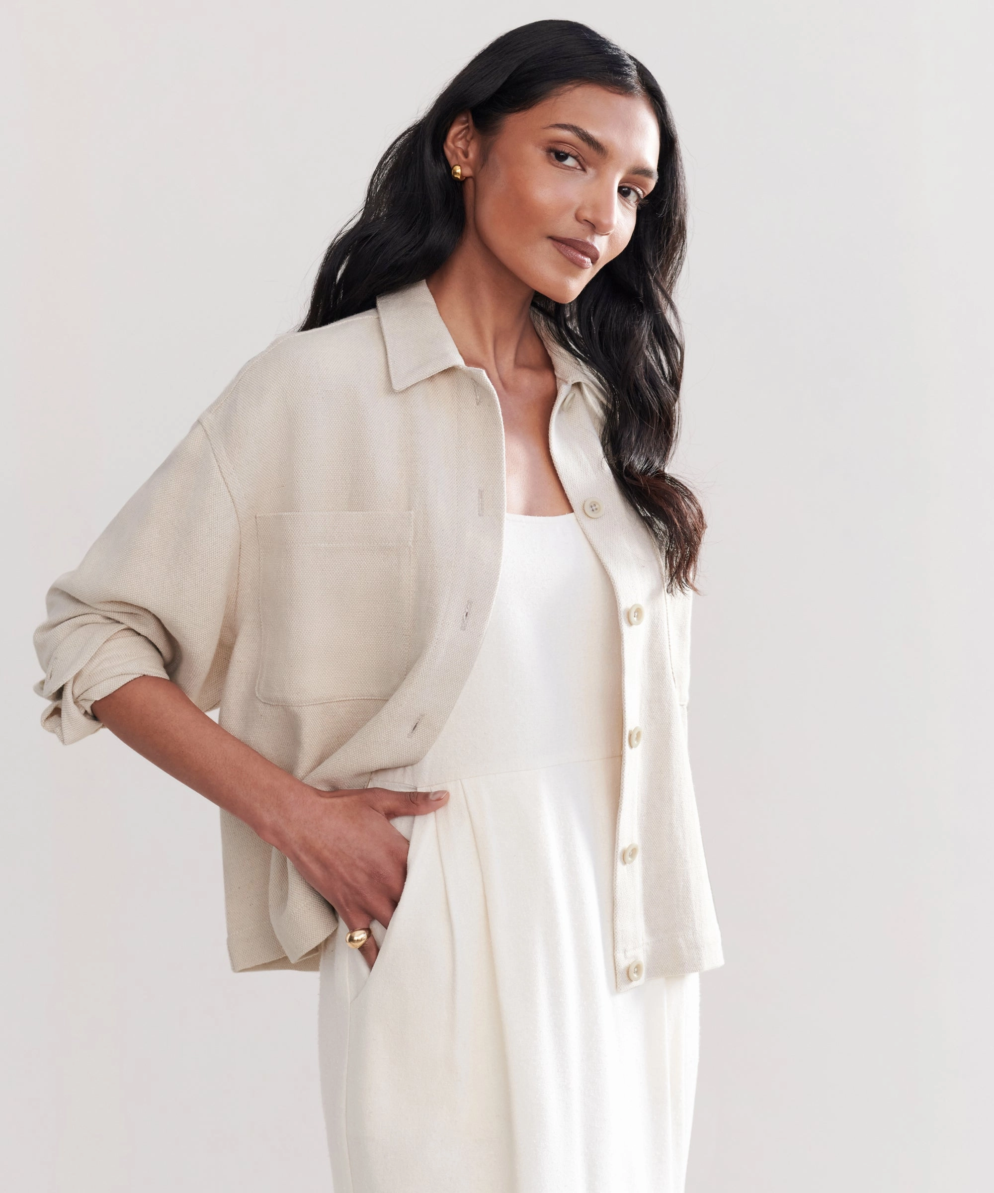 Georgia Jacket Seasonal Trend Layered Insulation