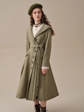 Travel Warmth Sierra 17 | 100% wool classic coat