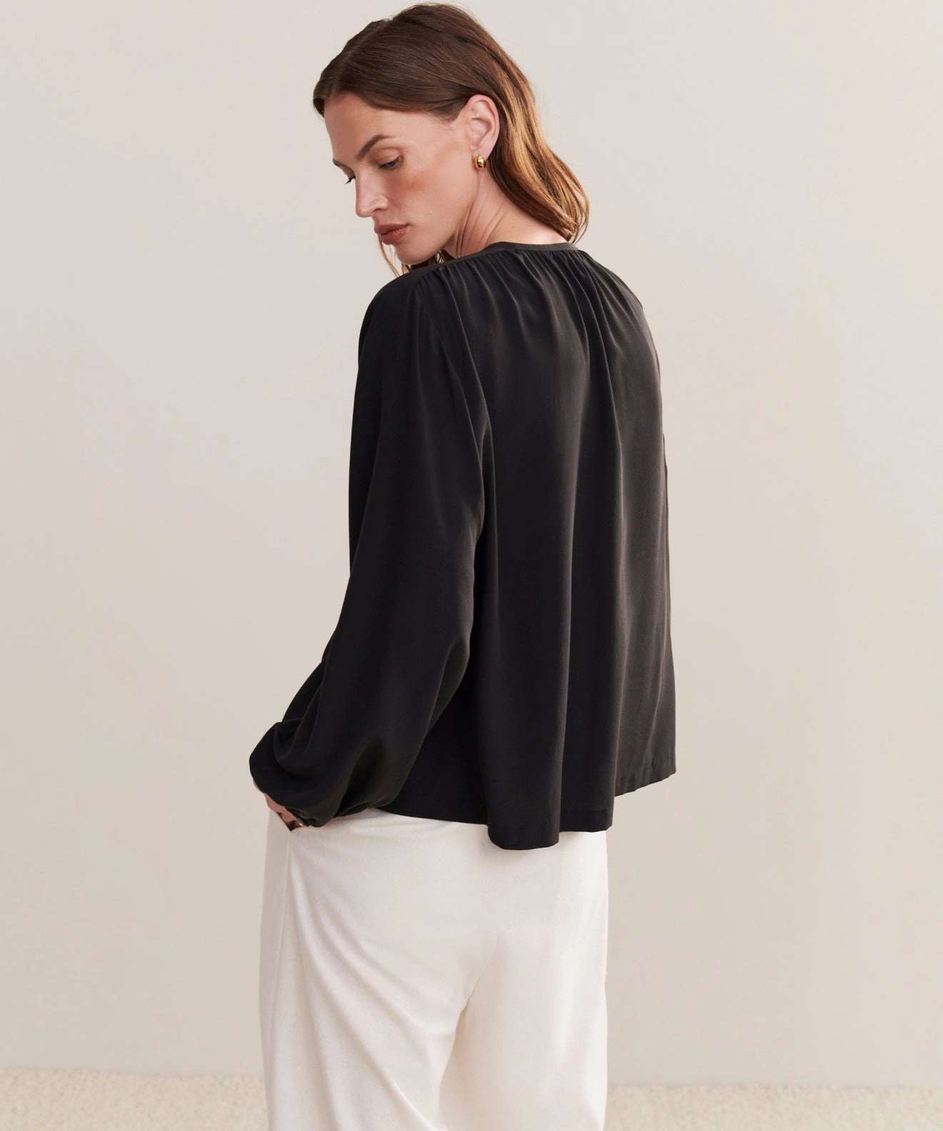 Reinforced Hems SnagResistant Silk Sydney Top