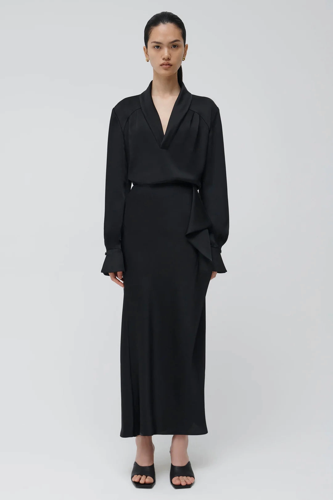 Simkhai Maisey Blouse Anti Pilling Technology LowMaintenanceFabric