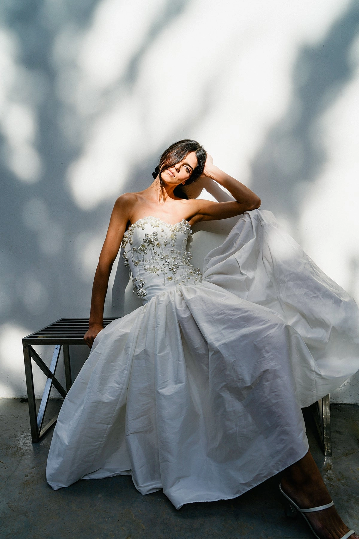 Jardin Pluvieux Dress Sculpted Form