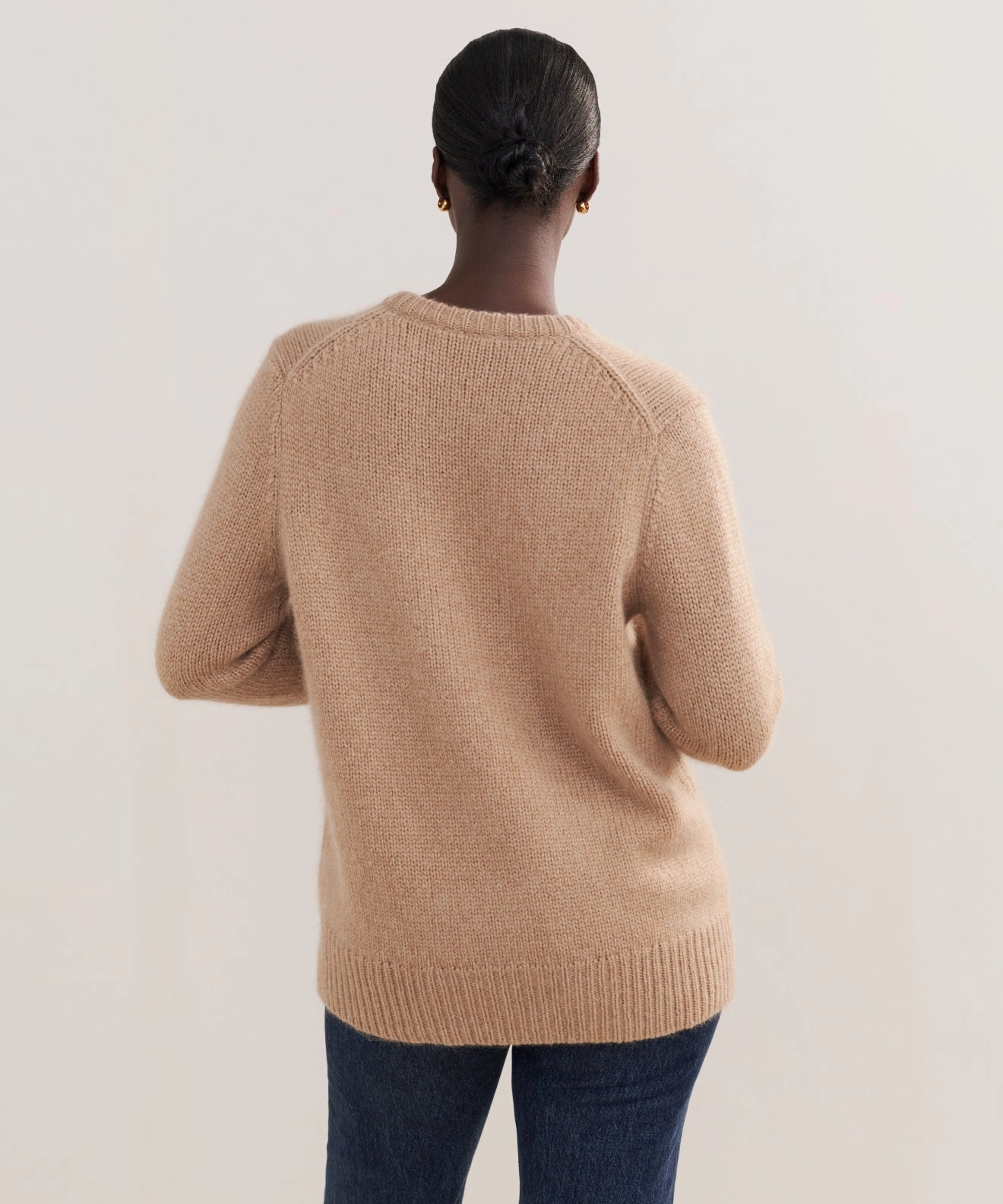 LowMaintenance Fabric Daily Wear Cashmere Kate V-Neck