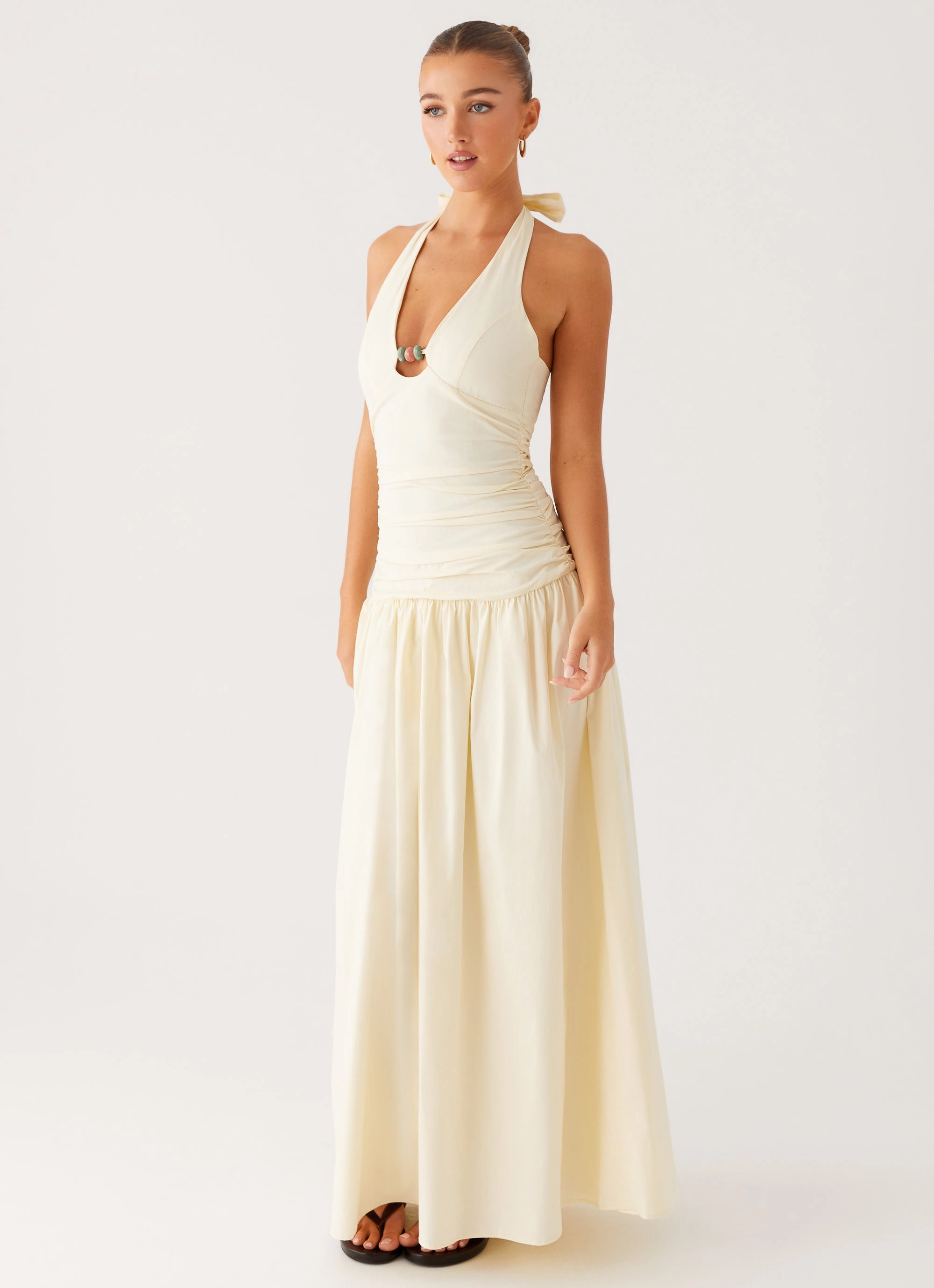 Val Maxi Dress - Lemon Flattering Design Wear