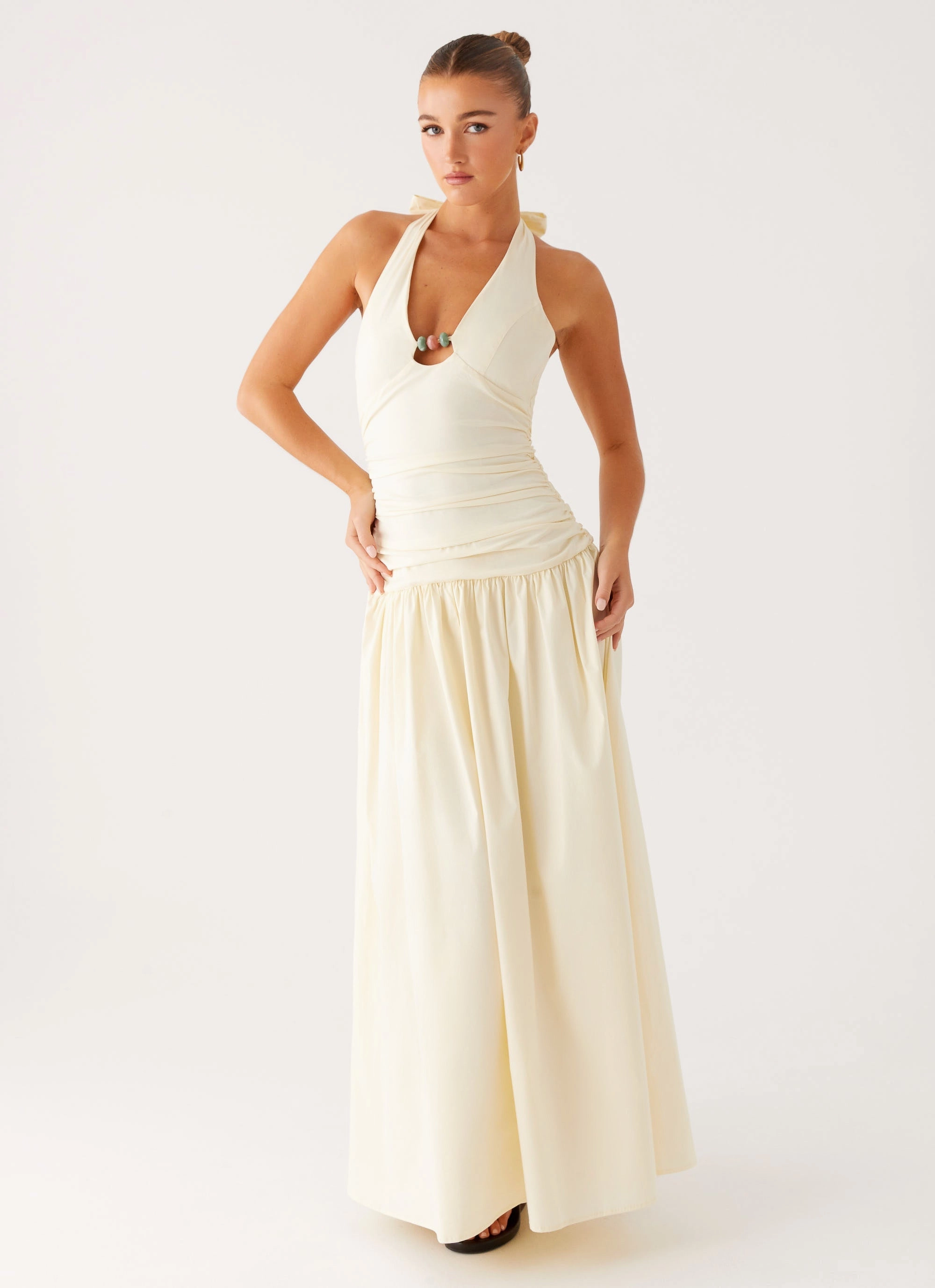 Val Maxi Dress - Lemon All Season Style