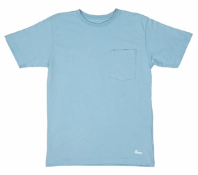 Berne Mens Carolina 100% Cotton Heavyweight Pocket Tee Functional Side Gussets