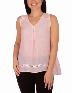 Sleeve V Neck Blouse With Beads And Trim AbrasionResistant Surface