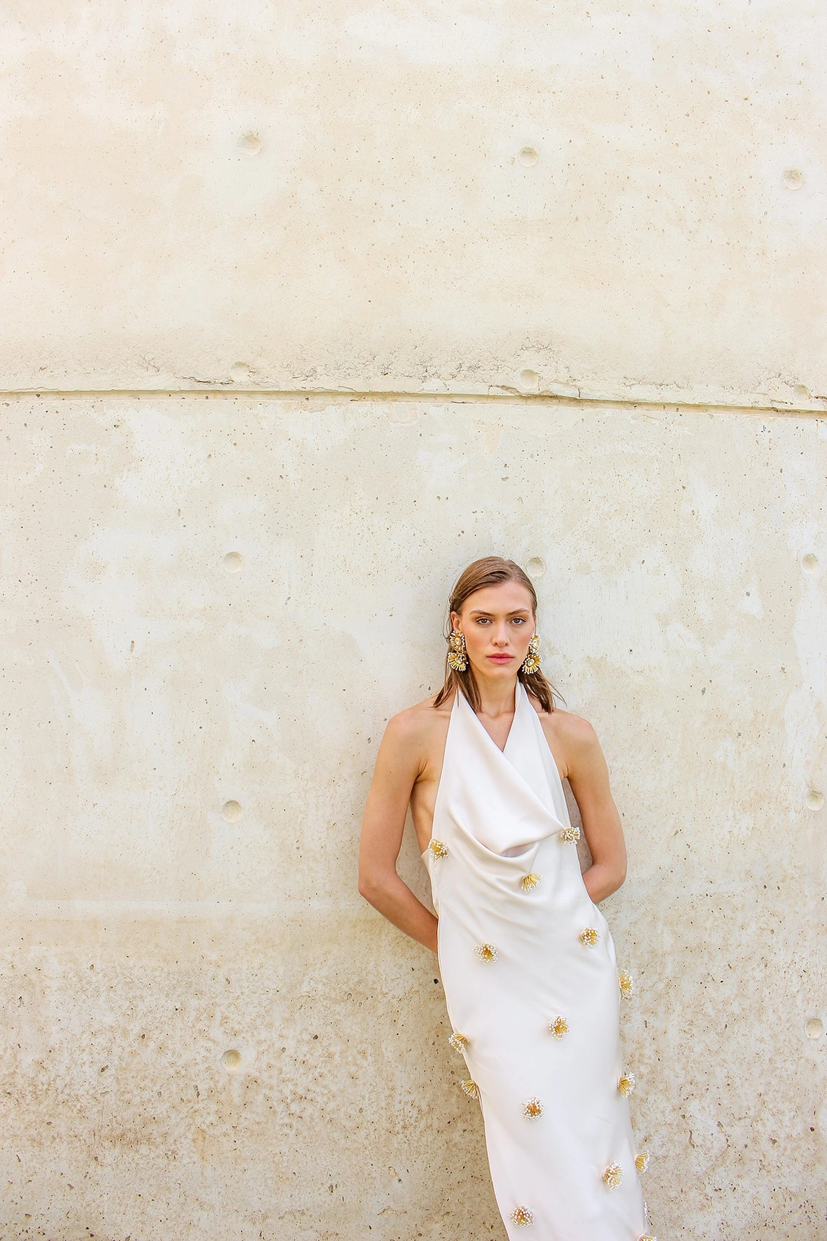 Cozy Texture Pissenlits Dress