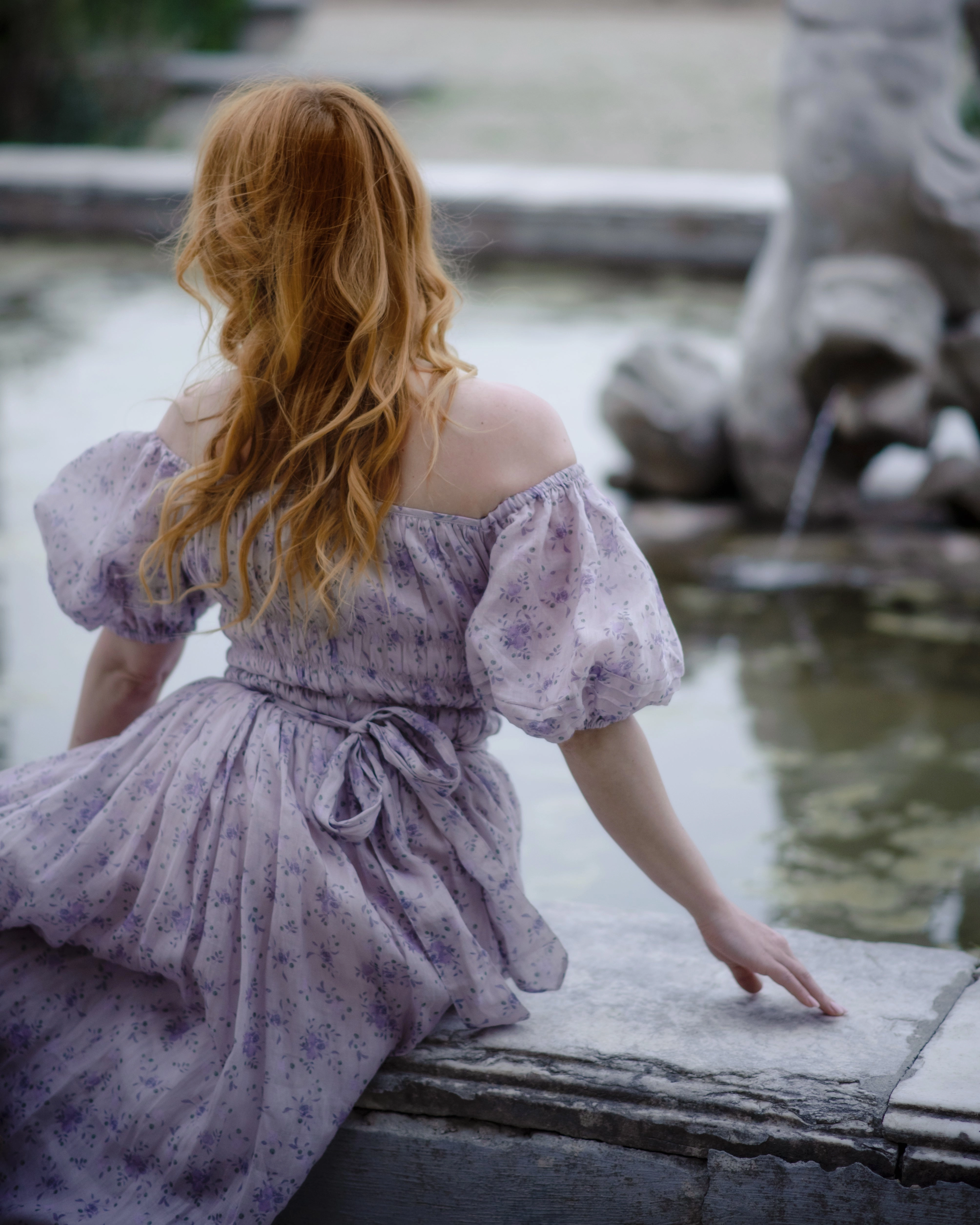 Alice 19 | Floral linen dress ThermalRegulation Effortless Style