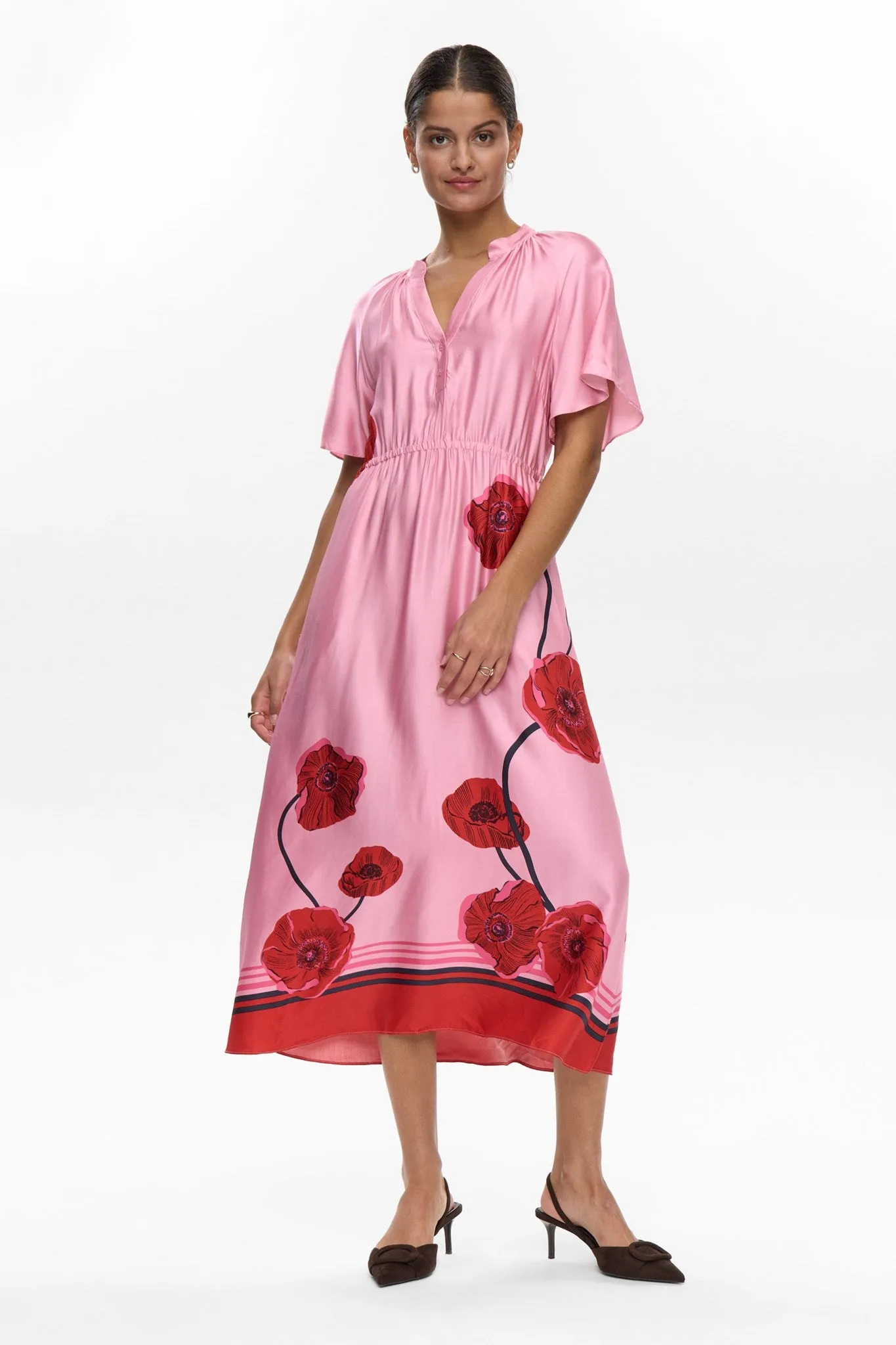 NUJOELLE DRESS - Orchid Smoke Timeless Style Wear Calm Touch