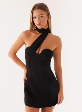 Sirena Mini Dress - Black Body Confidence