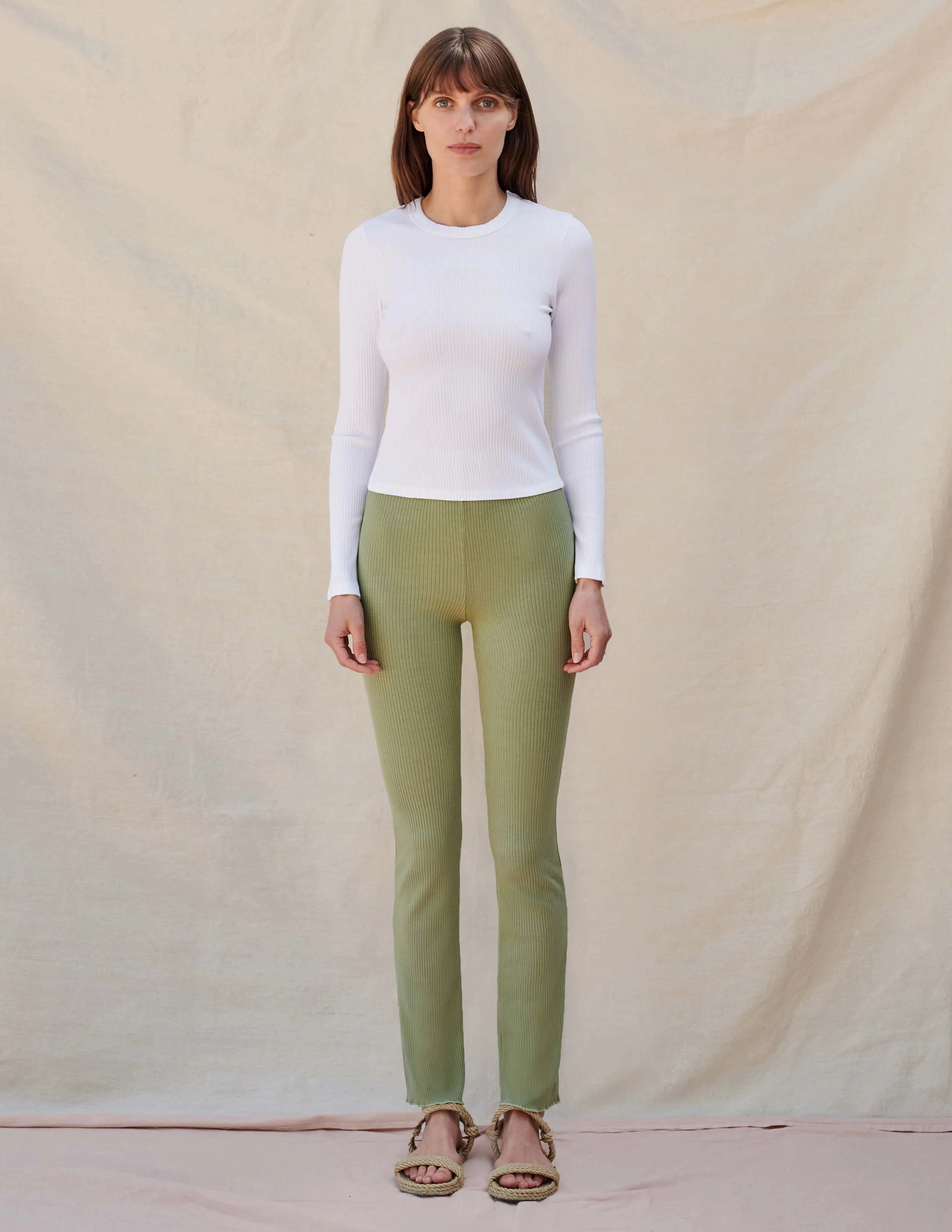 Antibacterial Fabric Sundry Long Sleeve Crew Neck Tee