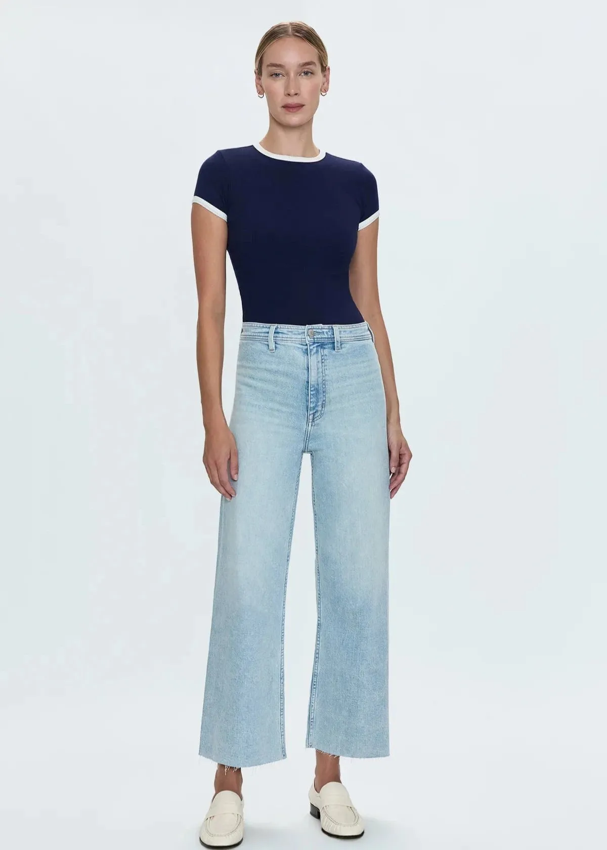 Pistola Penny Crop High Rise Wide Leg - Collective Casual Element