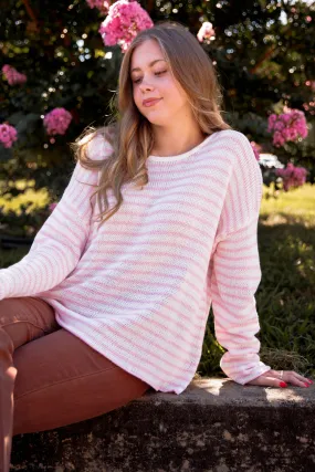 Buttonless Closure BrushedInnerSurface Keep It Bright Sweater